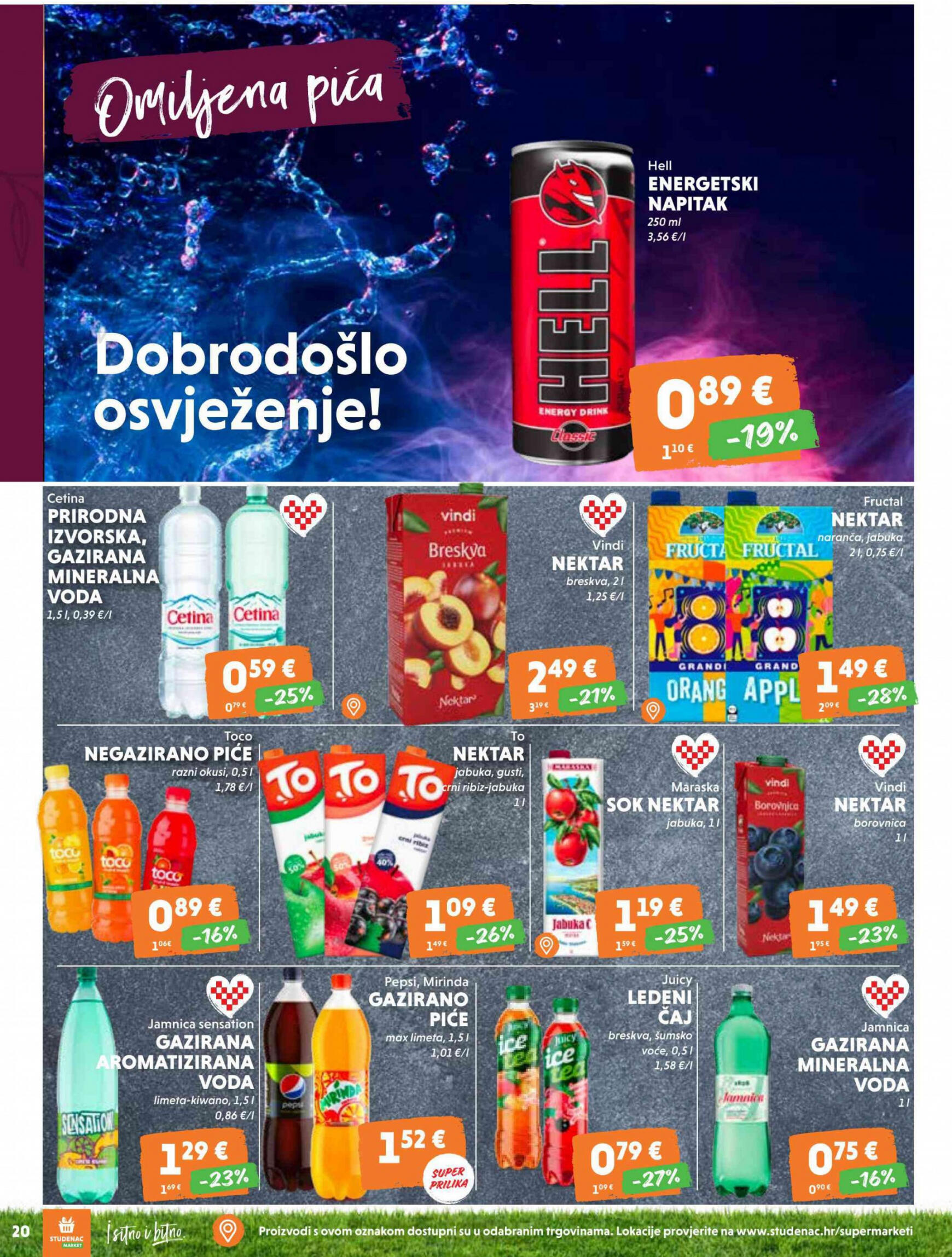 studenac - Novi katalog Studenac market 06.06. - 12.06. - page: 20