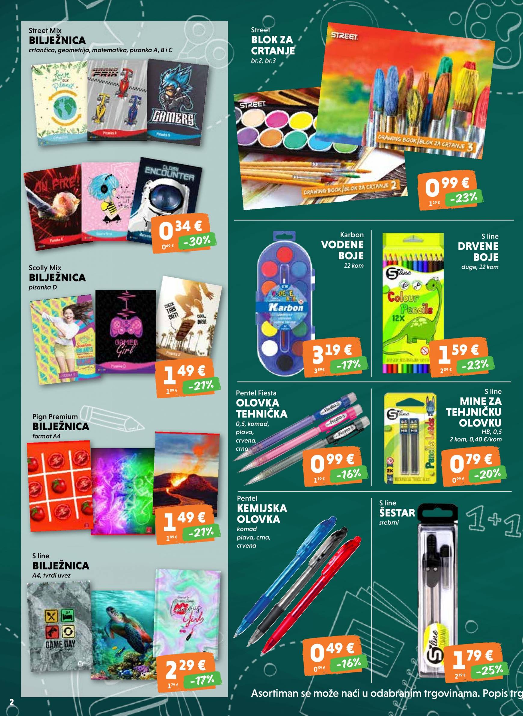 studenac - Novi katalog Studenac market - Back to School 22.08. - 18.09. - page: 2