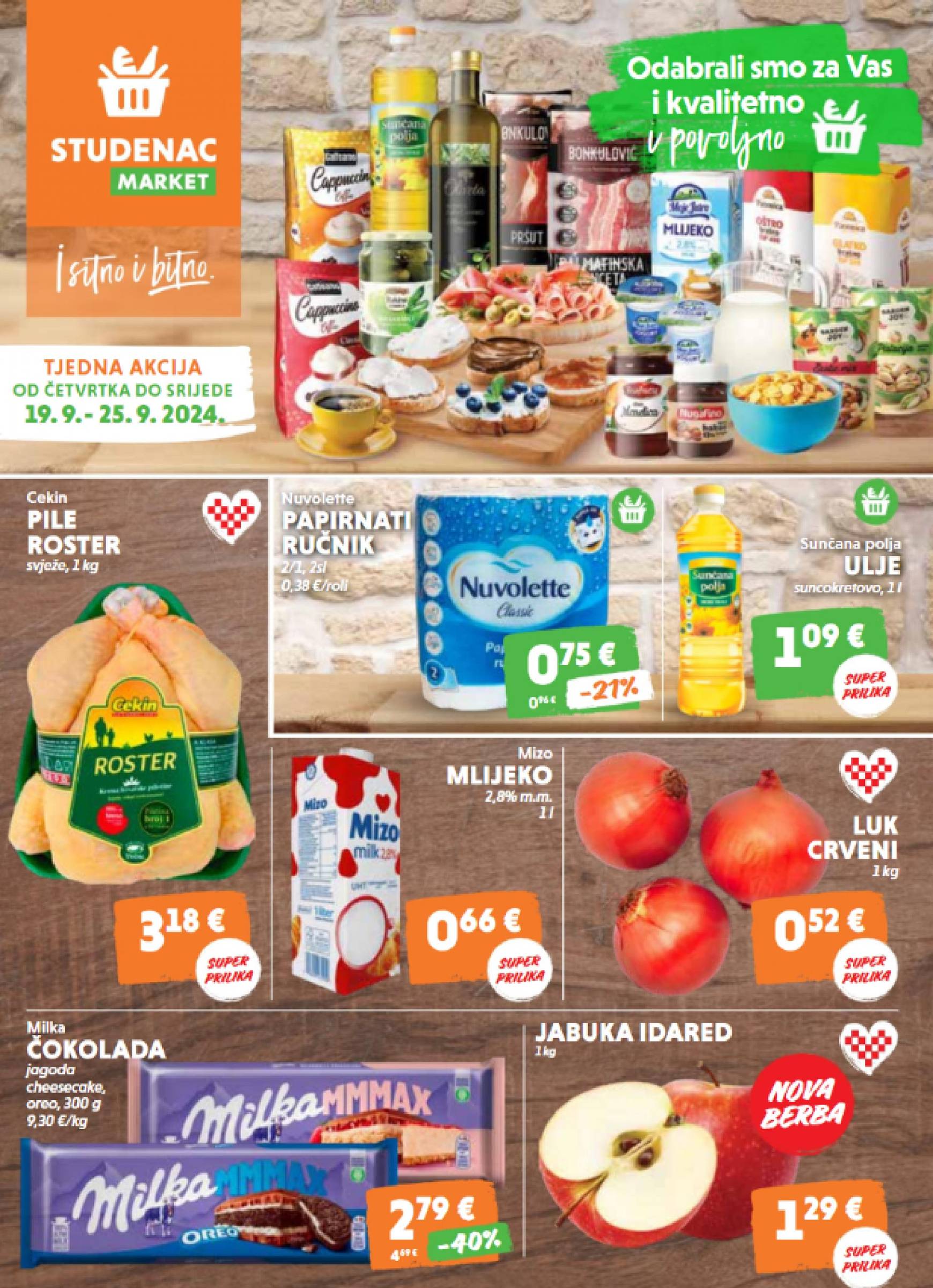 studenac - Novi katalog Studenac market 19.09. - 25.09. - page: 1