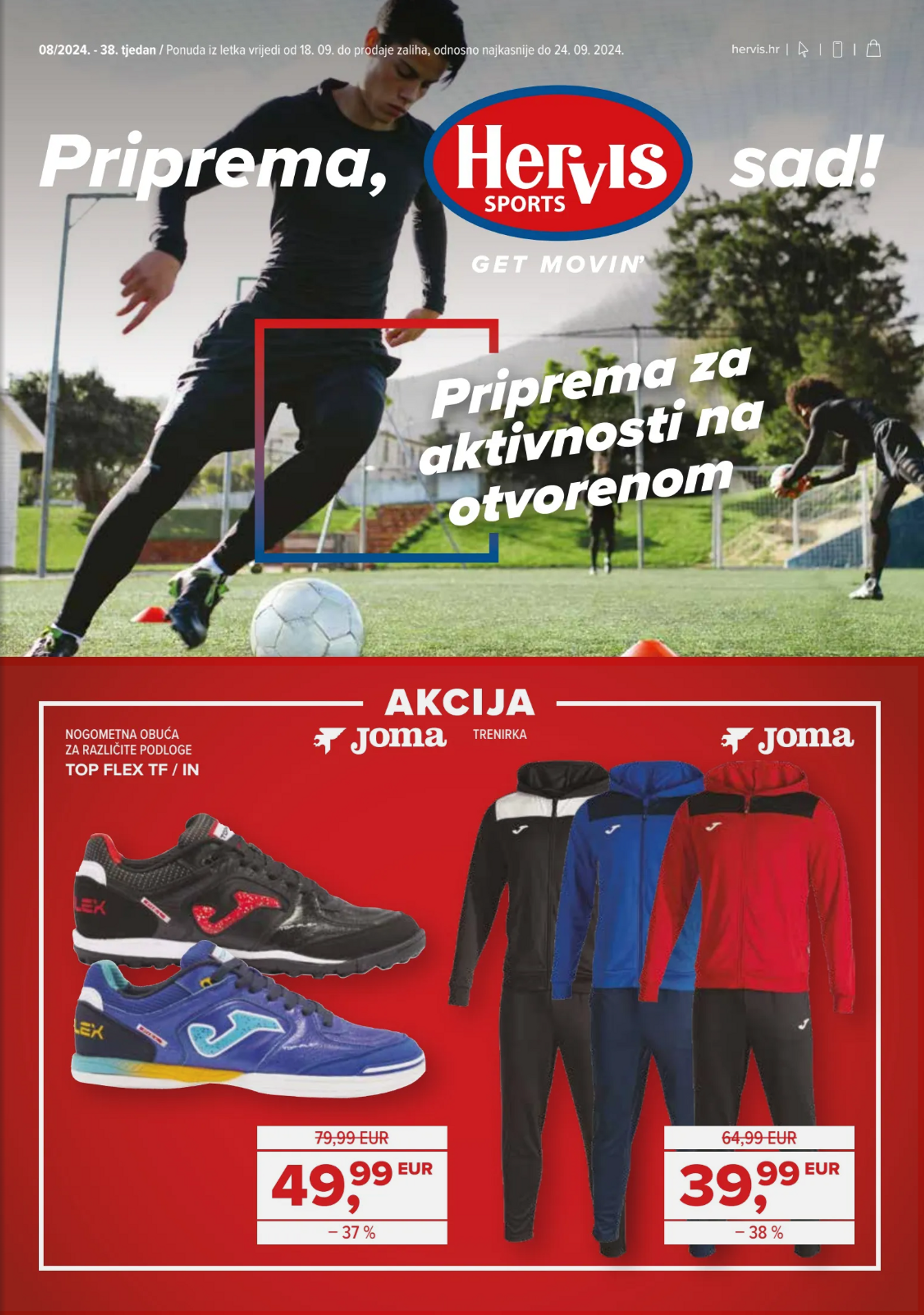 hervis - Novi katalog Hervis 18.09. - 24.09. - page: 1