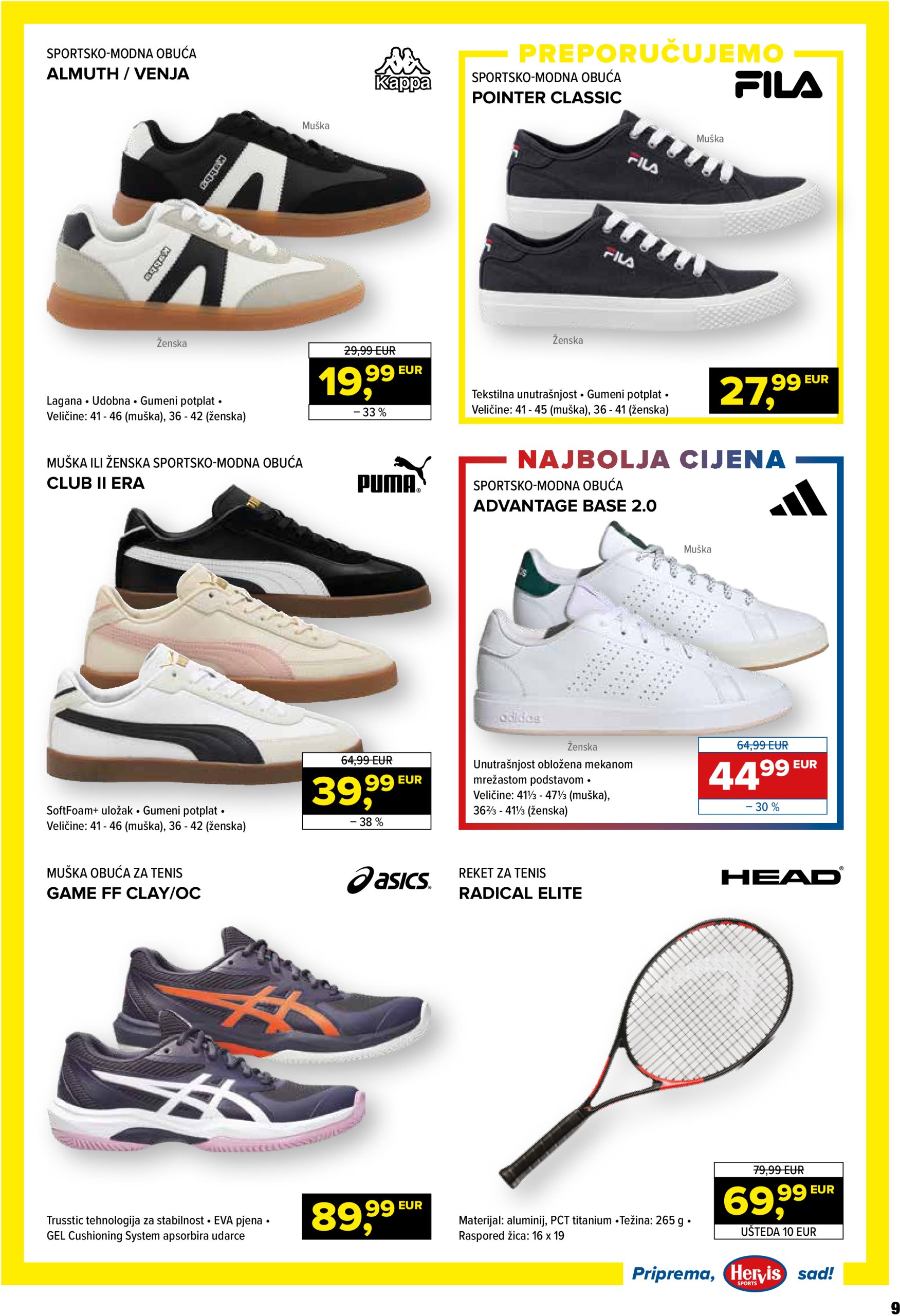hervis - Prelistajte katalog Hervis, vrijedi od 18.06. do 24.06. - page: 9