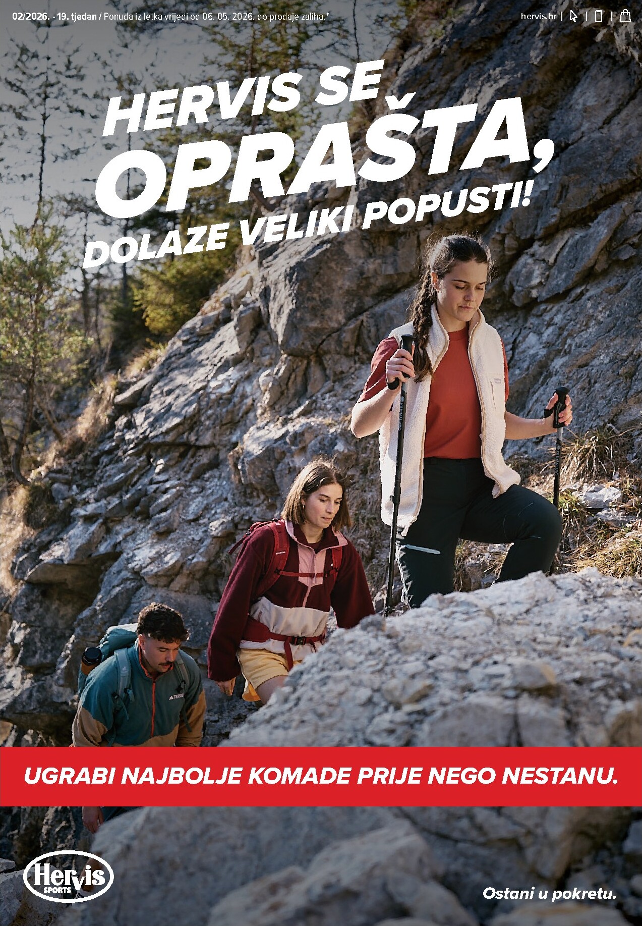 hervis - Aktualni Hervis katalog vrijedi od srijede 06.05.2026 do nedjelje 31.05.2026