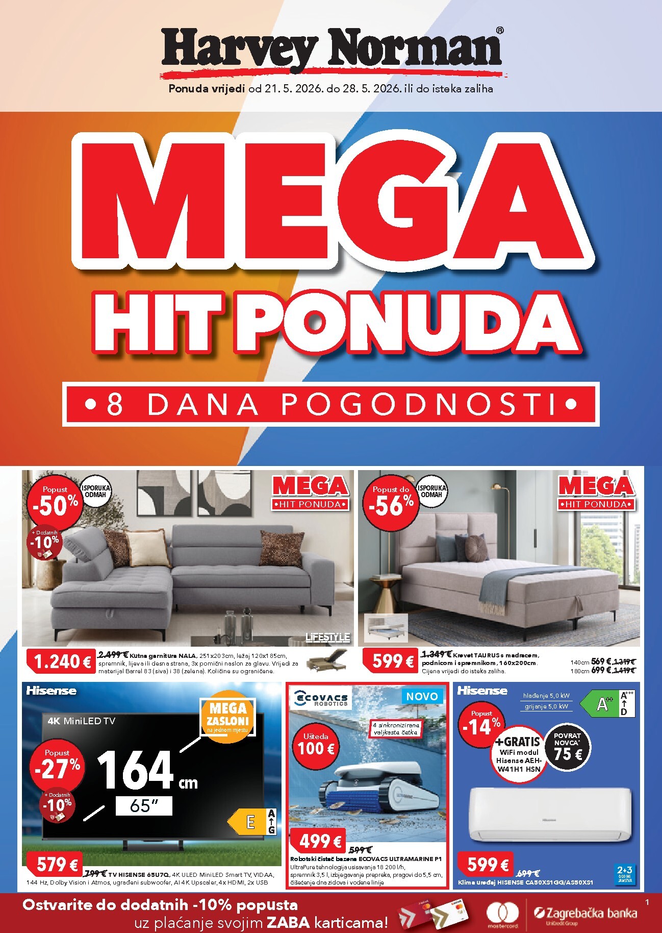harvey-norman - Aktualni katalog Harvey Norman od četvrtka, 21.05.2026 do četvrtka, 28.05.2026 - page: 1