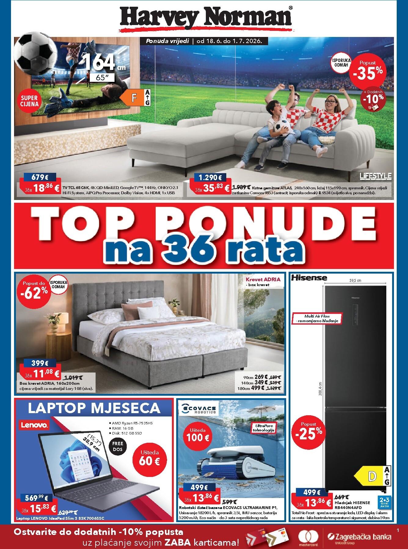 harvey-norman - Aktualni katalog Harvey Norman od četvrtka, 18.06.2026 do srijede, 01.07.2026