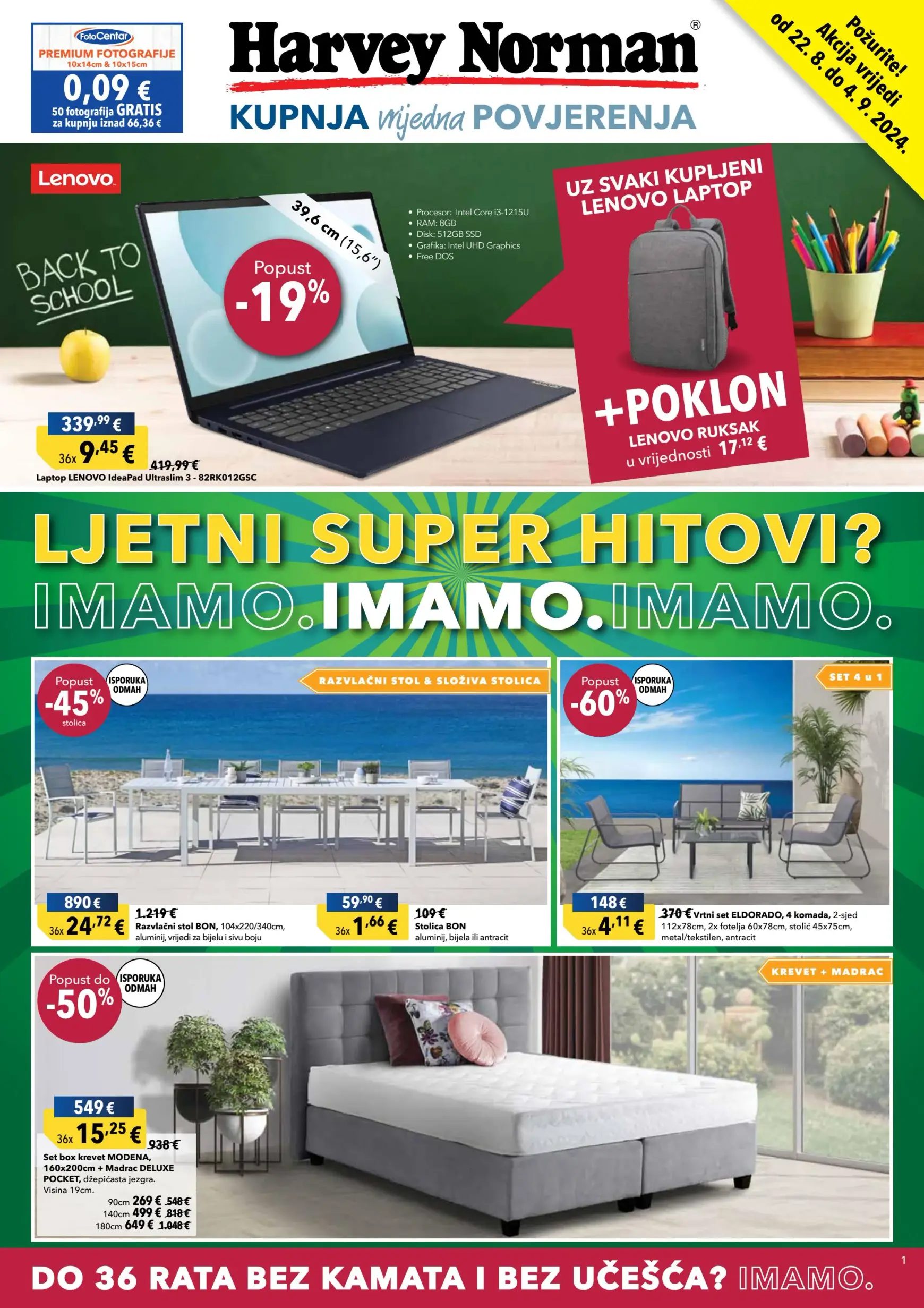 harvey-norman - Novi katalog Harvey Norman - Veliko sezonsko sniženje završava? Imamo. 22.08. - 04.09.