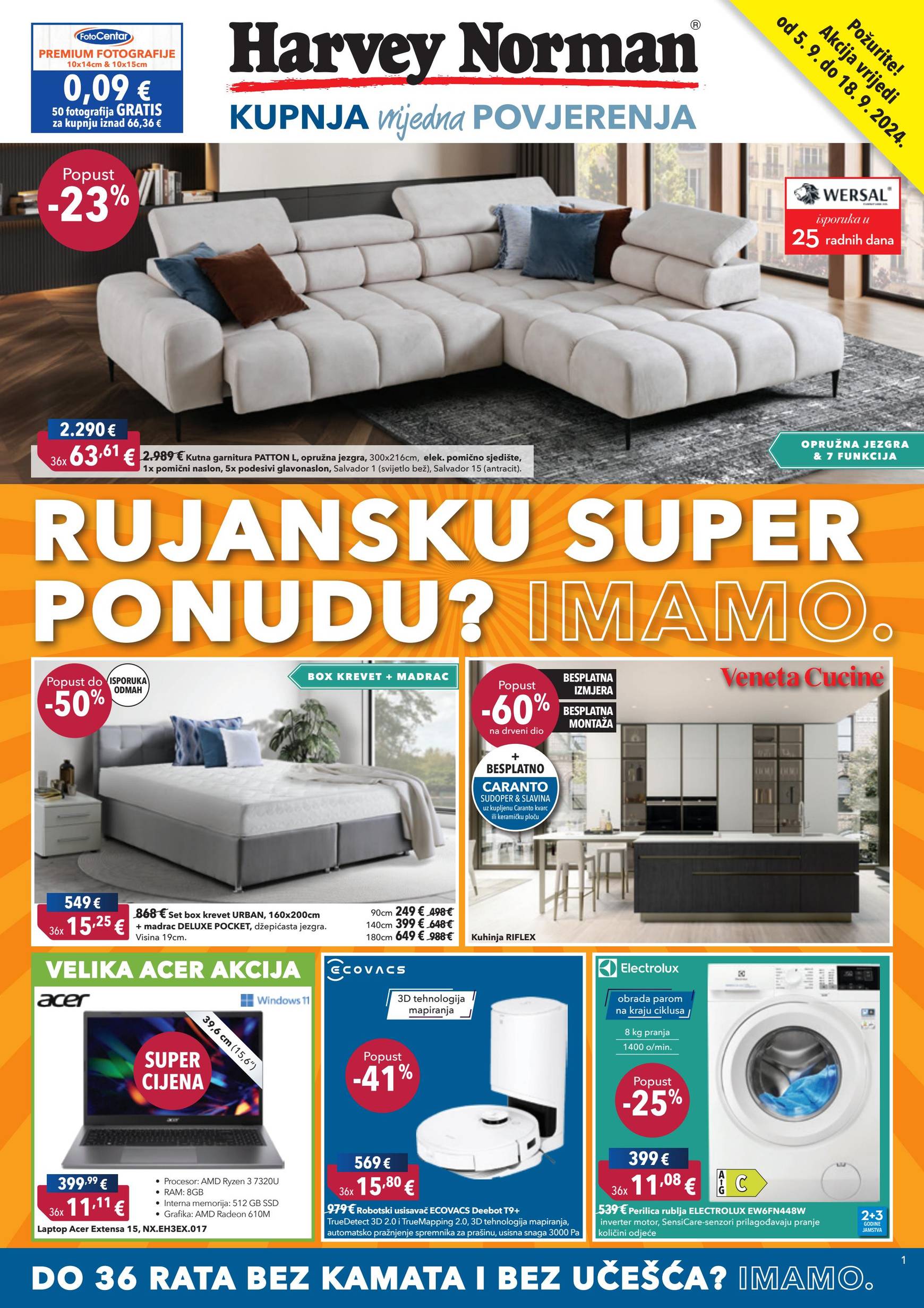 harvey-norman - Novi katalog Harvey Norman 05.09. - 18.09. - page: 1