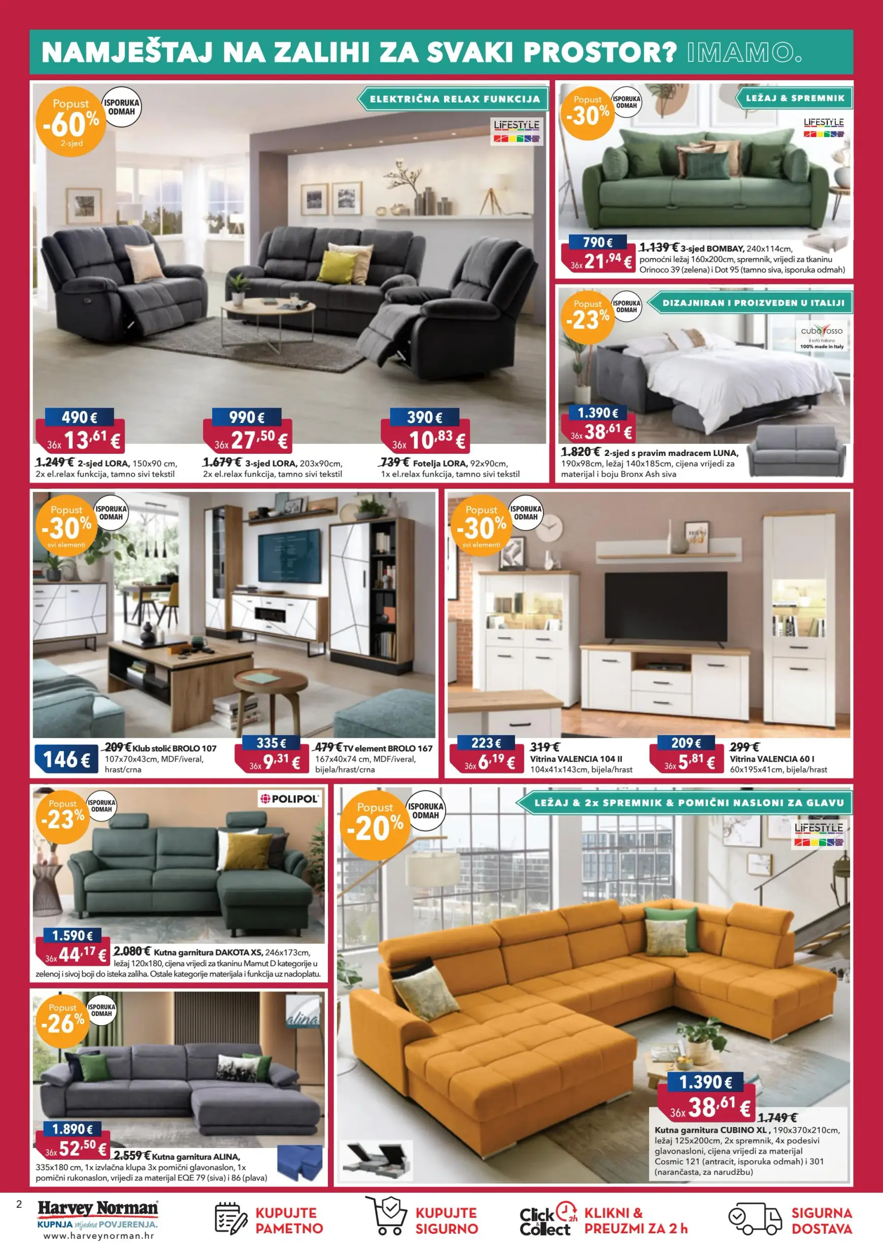 harvey-norman - Novi Harvey Norman - Veliko čišćenje skladišta katalog vrijedi od 19.09. do 02.10. - page: 2