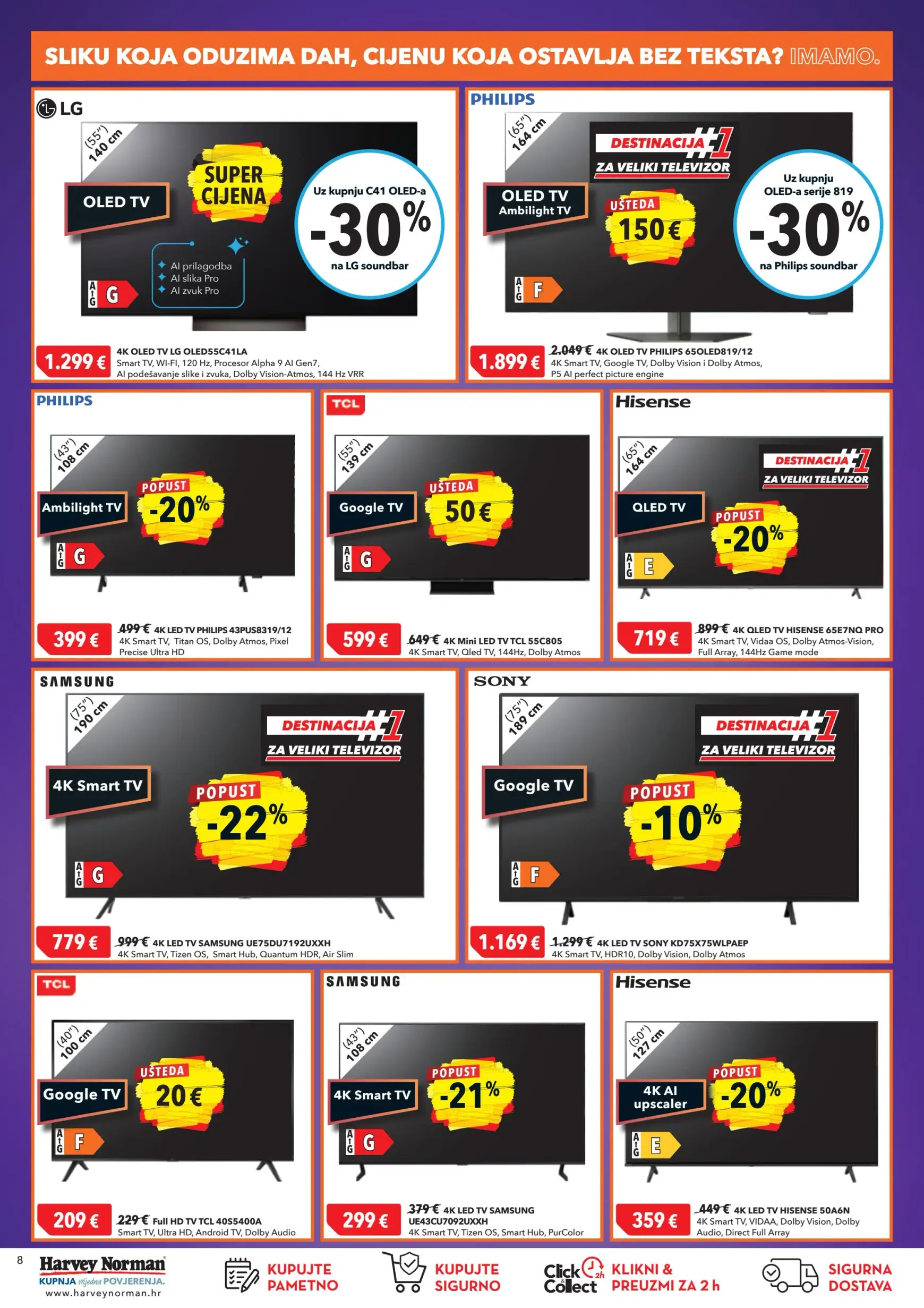 harvey-norman - Harvey Norman - Nemoj čekati crni petak! katalog vrijedi od 31.10. do 13.11. - page: 8