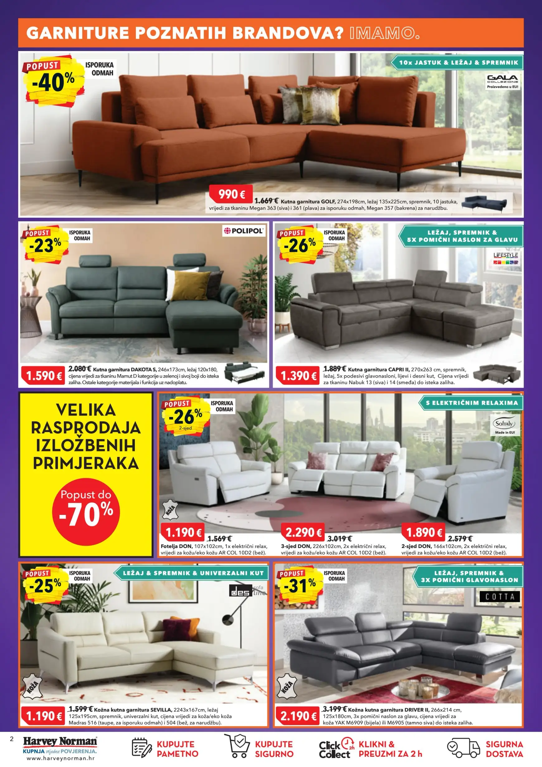 harvey-norman - Harvey Norman - Nemoj čekati crni petak! katalog vrijedi od 31.10. do 13.11. - page: 2