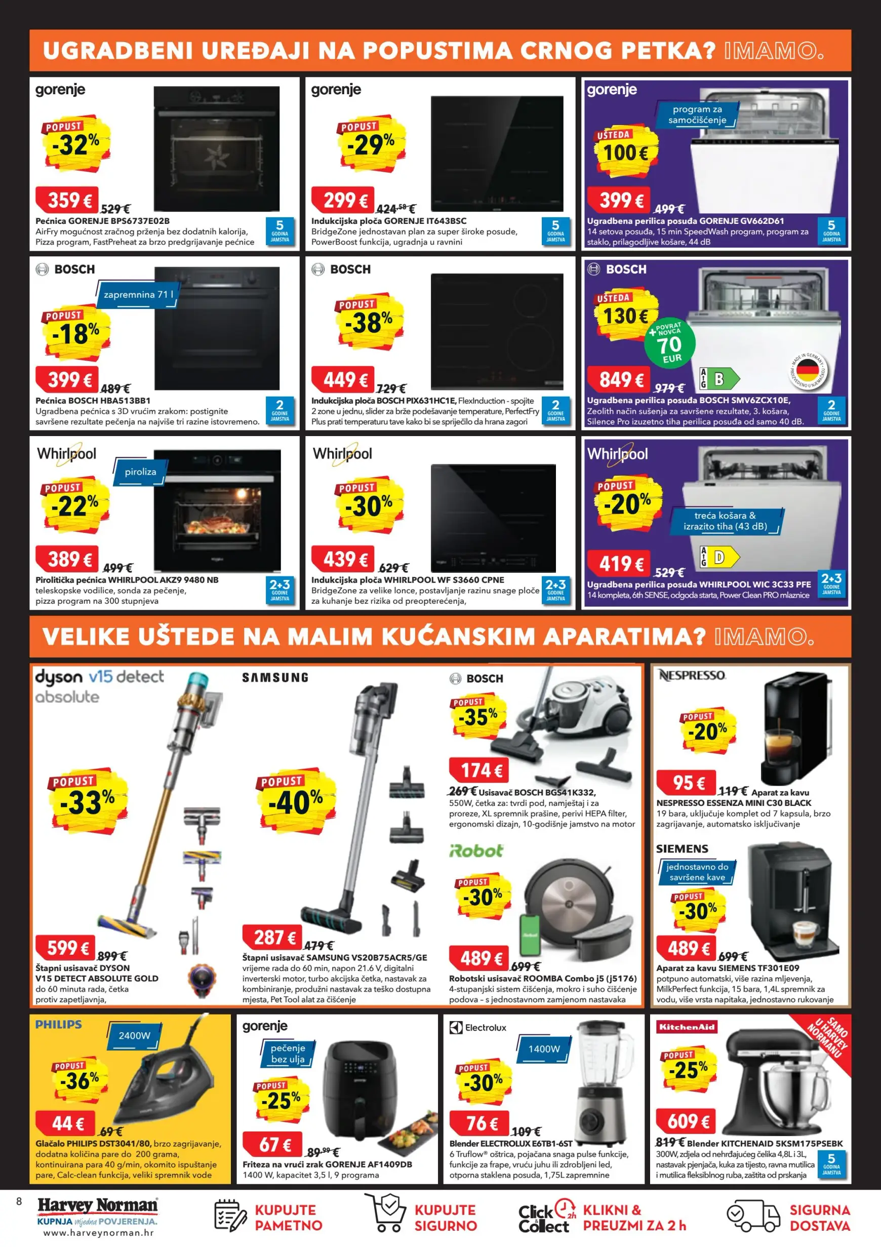 harvey-norman - Harvey Norman - Top hitovi Crnog petka katalog vrijedi od 14.11. do 28.11. - page: 8