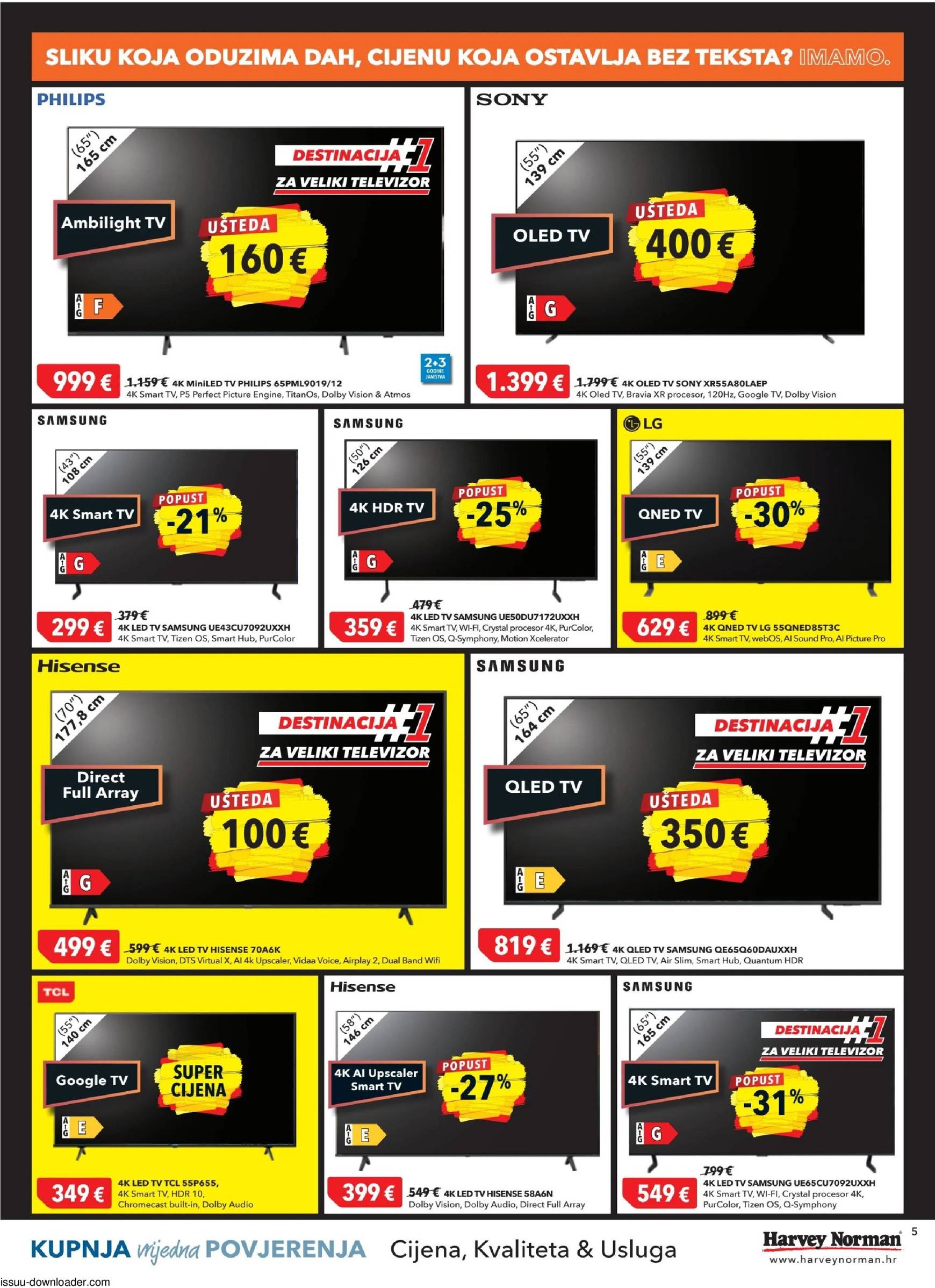 harvey-norman - Harvey Norman - Black Friday katalog vrijedi od 29.11. do 04.12. - page: 5