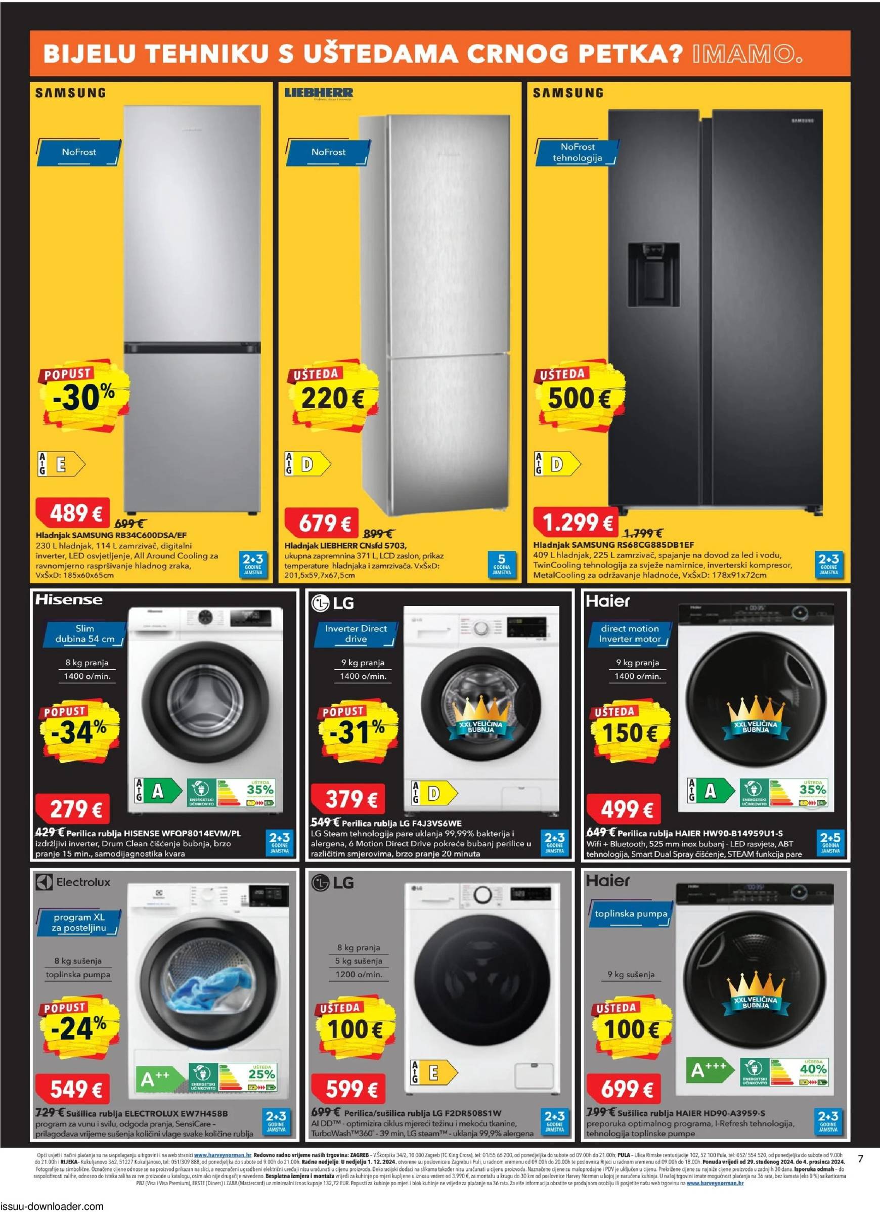 harvey-norman - Harvey Norman - Black Friday katalog vrijedi od 29.11. do 04.12. - page: 7