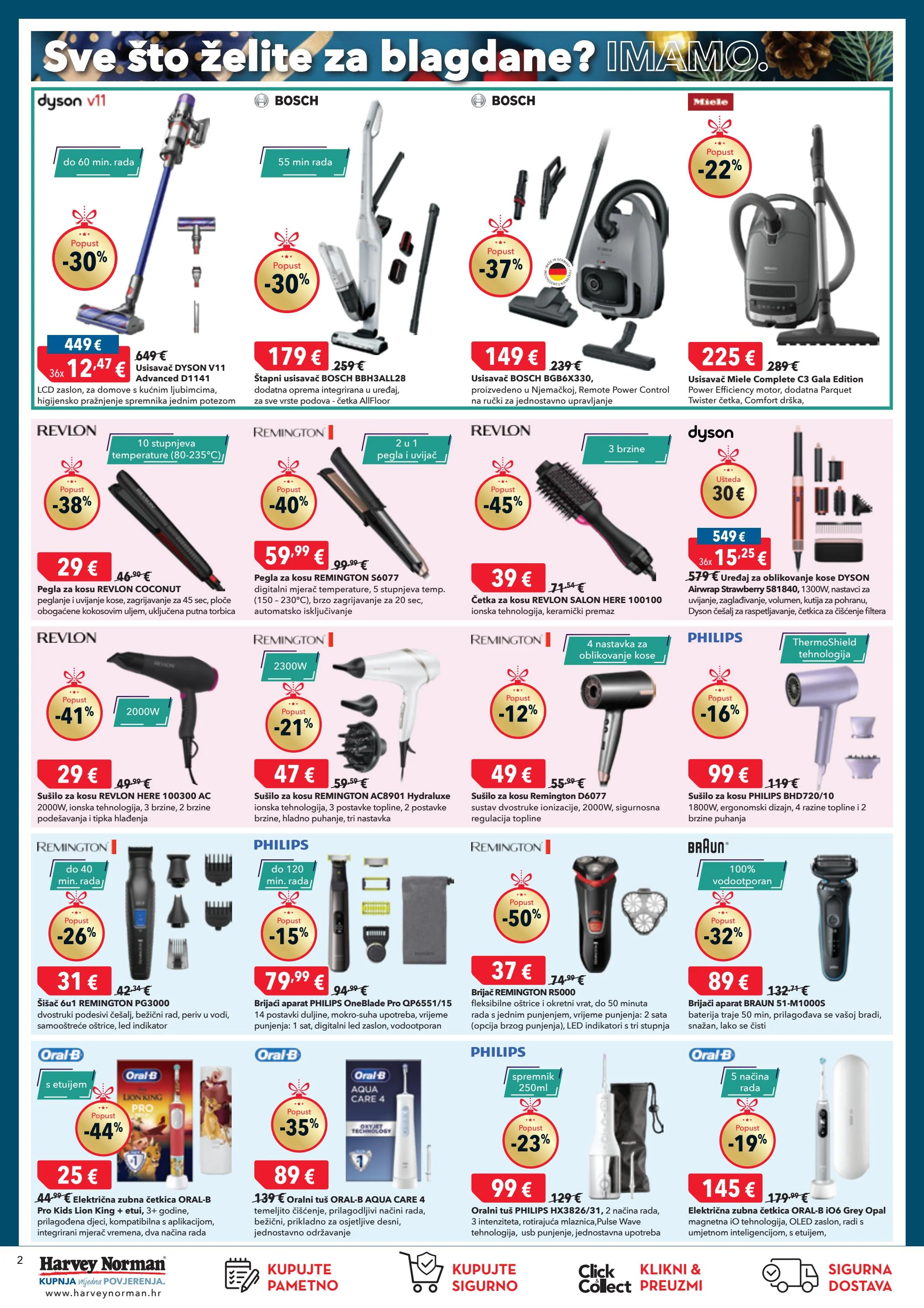 harvey-norman - Harvey Norman - Sve što želite za blagdane katalog vrijedi od 12.12. do 26.12. - page: 2