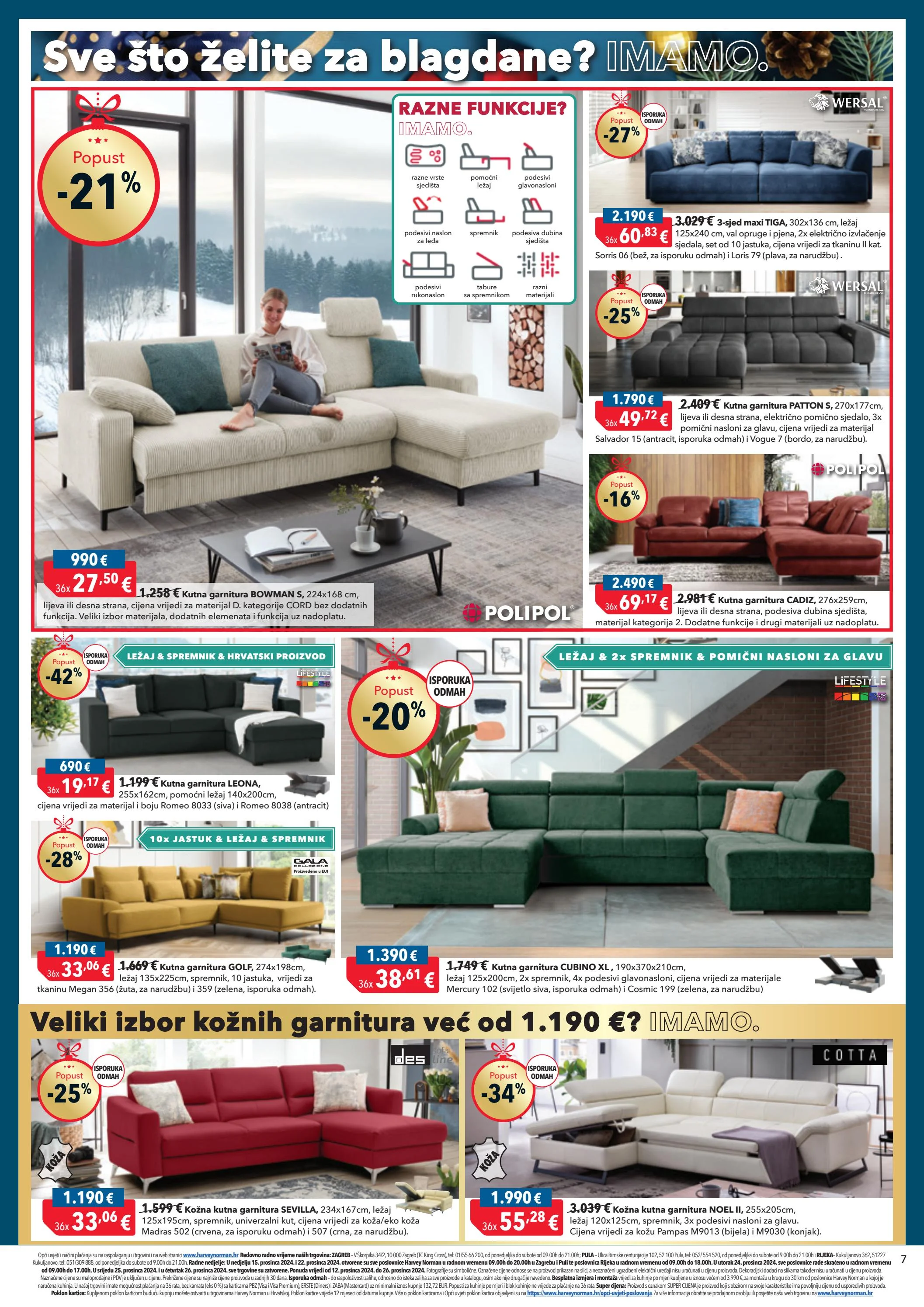 harvey-norman - Harvey Norman - Sve što želite za blagdane katalog vrijedi od 12.12. do 26.12. - page: 7