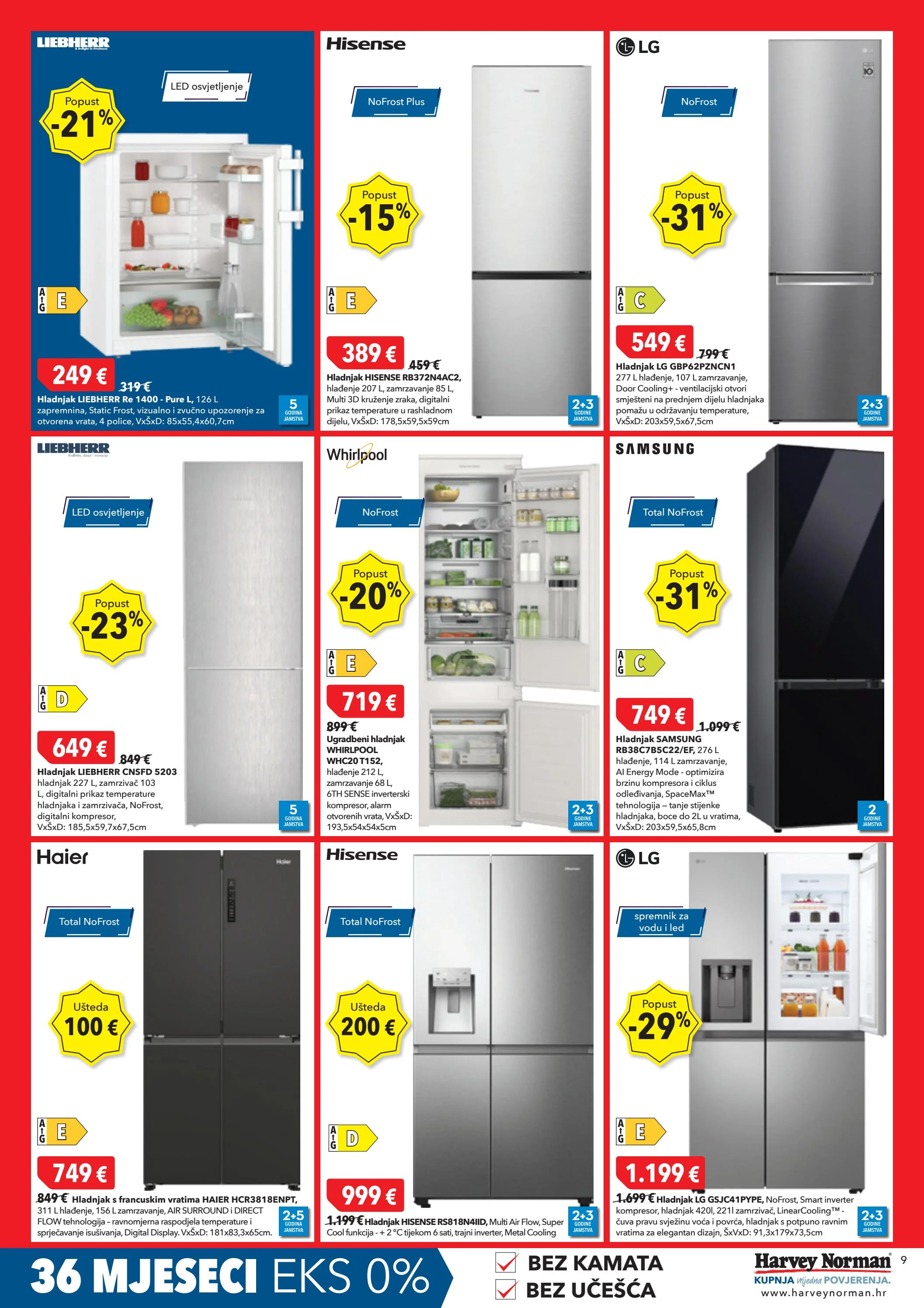 harvey-norman - Harvey Norman - Veliko sniženje započinje sada! katalog vrijedi od 27.12. do 08.01. - page: 9