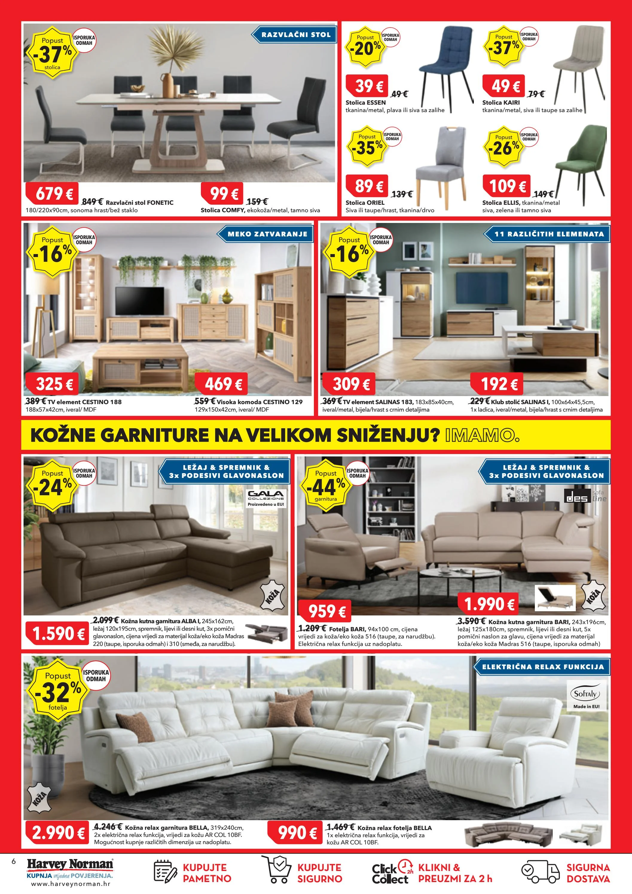 harvey-norman - Harvey Norman - Veliko sniženje započinje sada! katalog vrijedi od 27.12. do 08.01. - page: 6