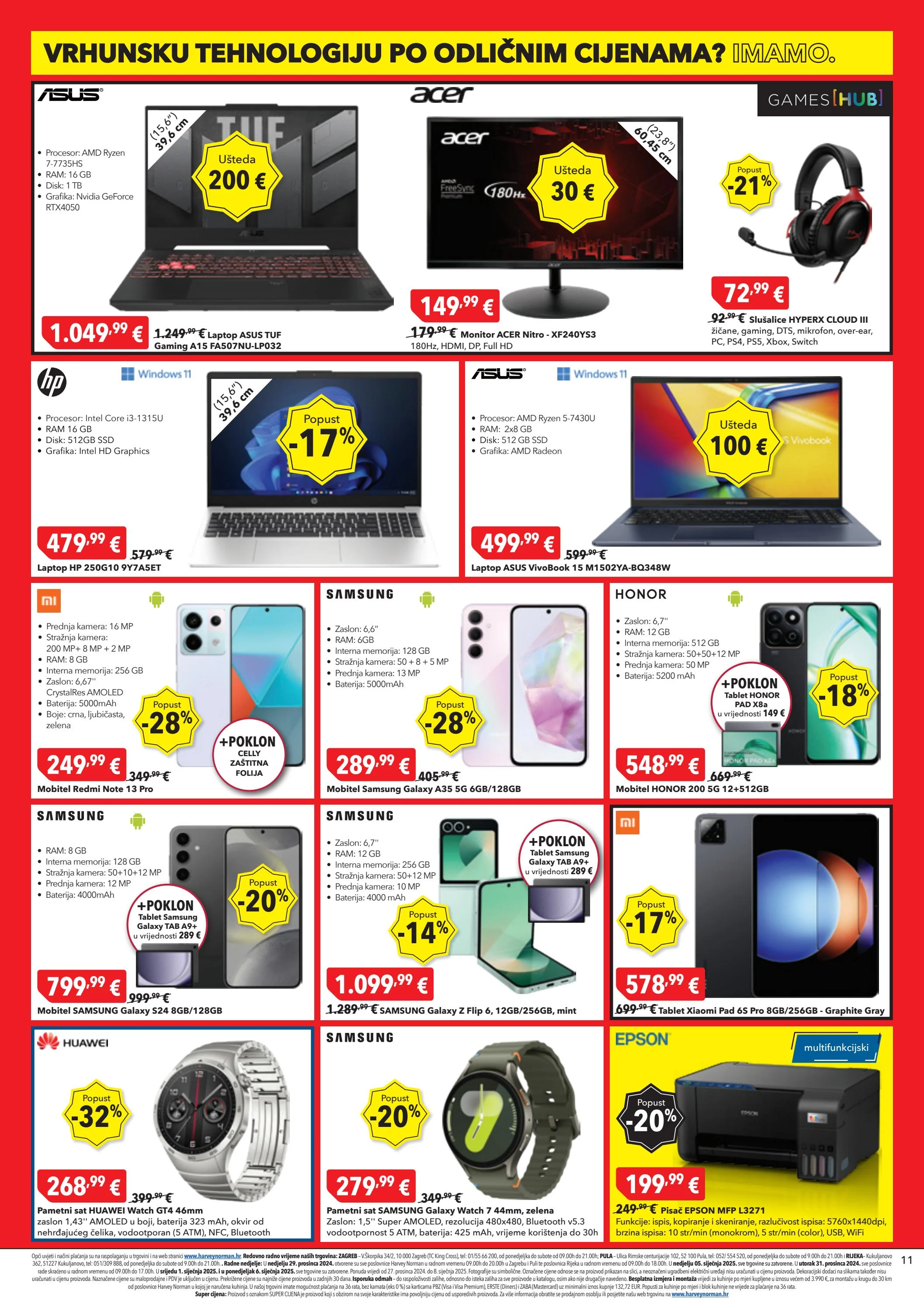 harvey-norman - Harvey Norman - Veliko sniženje započinje sada! katalog vrijedi od 27.12. do 08.01. - page: 11