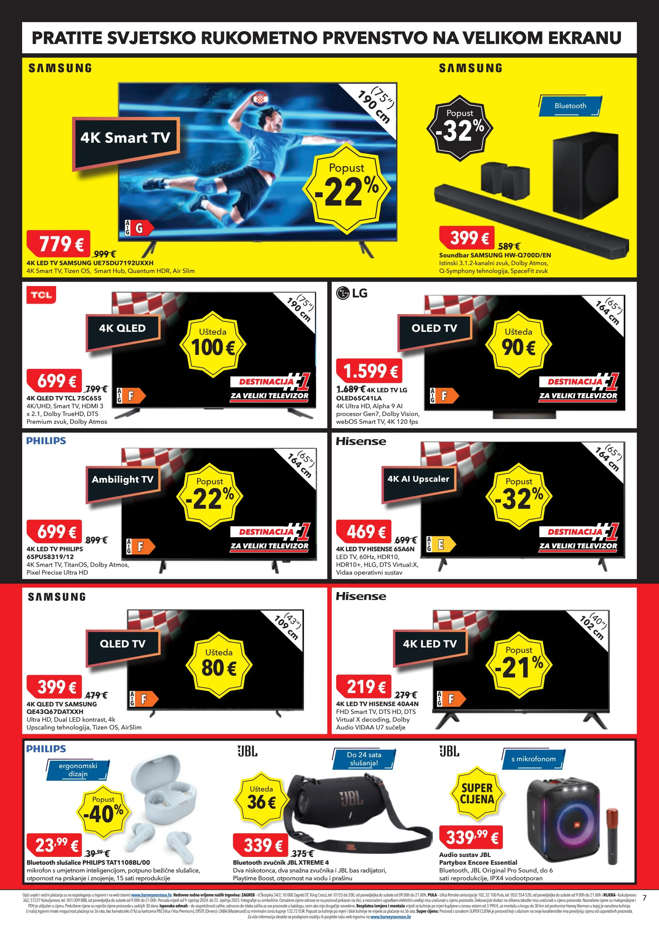 harvey-norman - Harvey Norman - Veliko sniženje završava! katalog vrijedi od 09.01. do 22.01. - page: 7