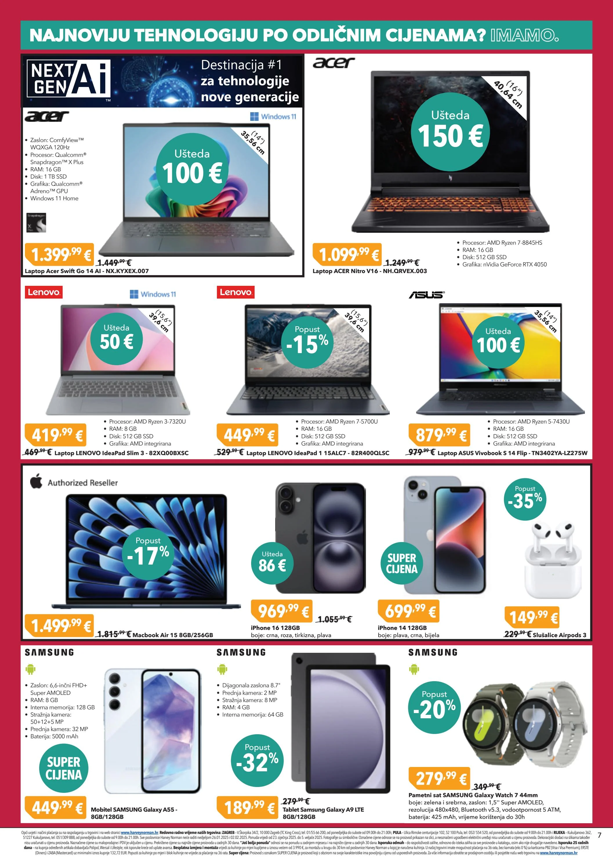 harvey-norman - Harvey Norman - Još bolja ponuda! katalog vrijedi od 23.01. do 05.02. - page: 7