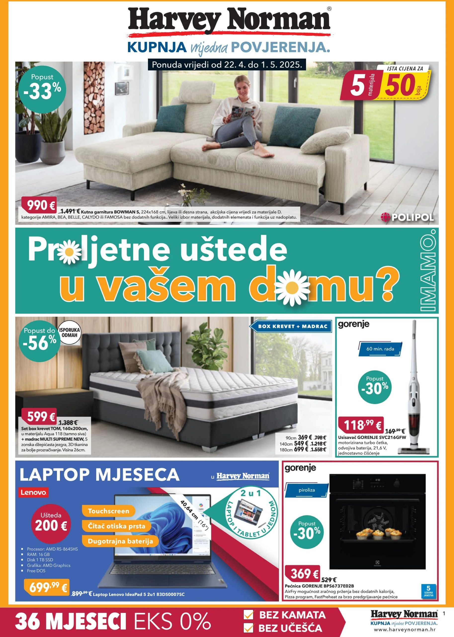 harvey-norman - Harvey Norman katalog vrijedi od 22.04. do 01.05. - page: 1