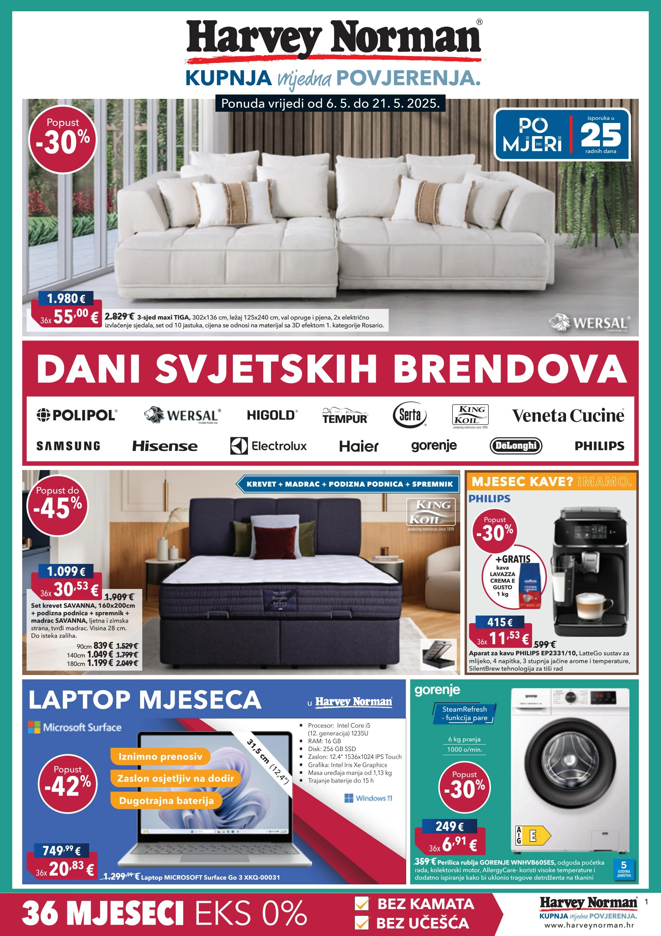 harvey-norman - Harvey Norman - Dani svjetskih brendova katalog vrijedi od 06.05. do 21.05.