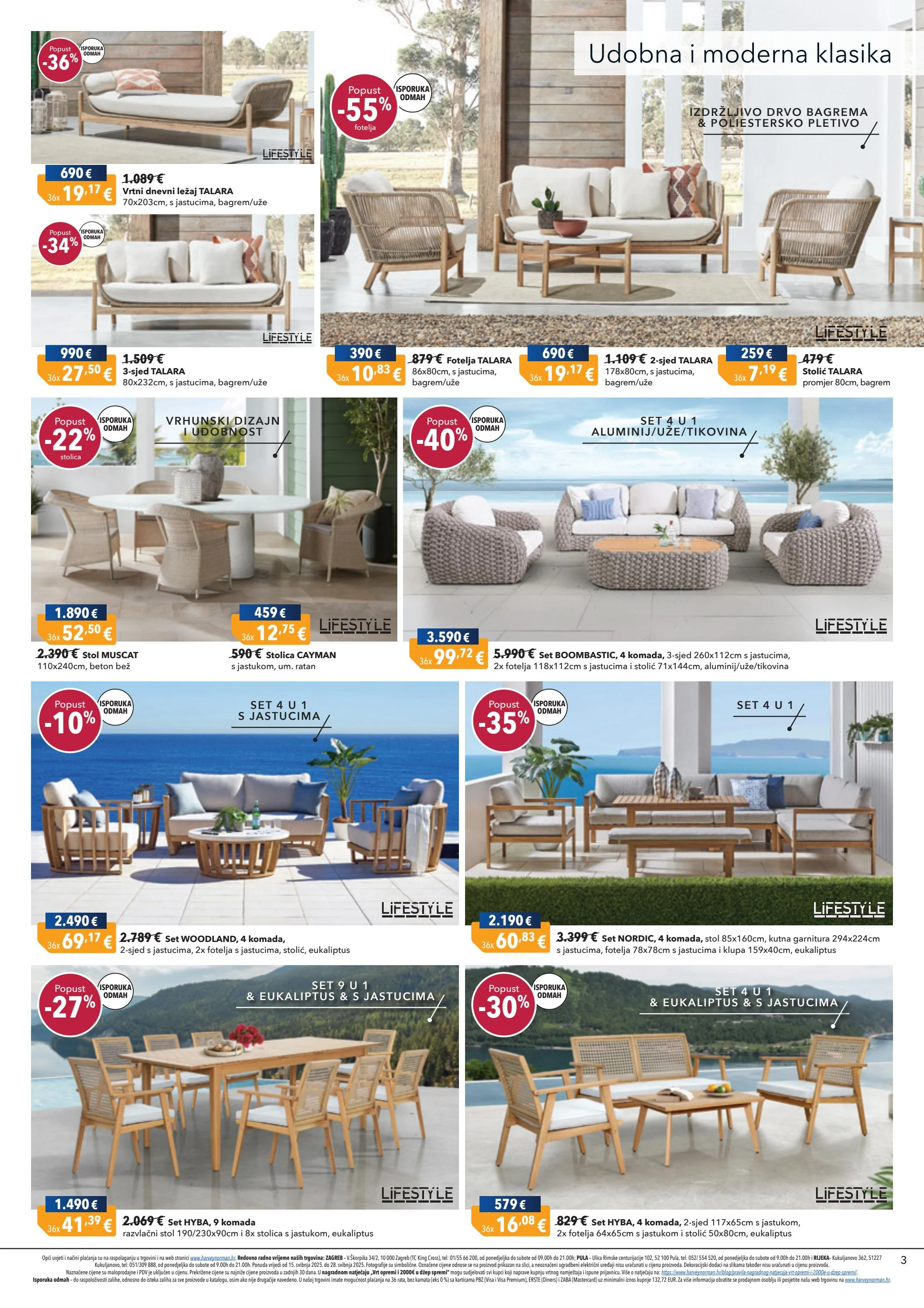 harvey-norman - Prelistajte ovaj Harvey Norman - Velika akcija vrtnog namještaja katalog, vrijedi od 15.05. do 28.05. - page: 3