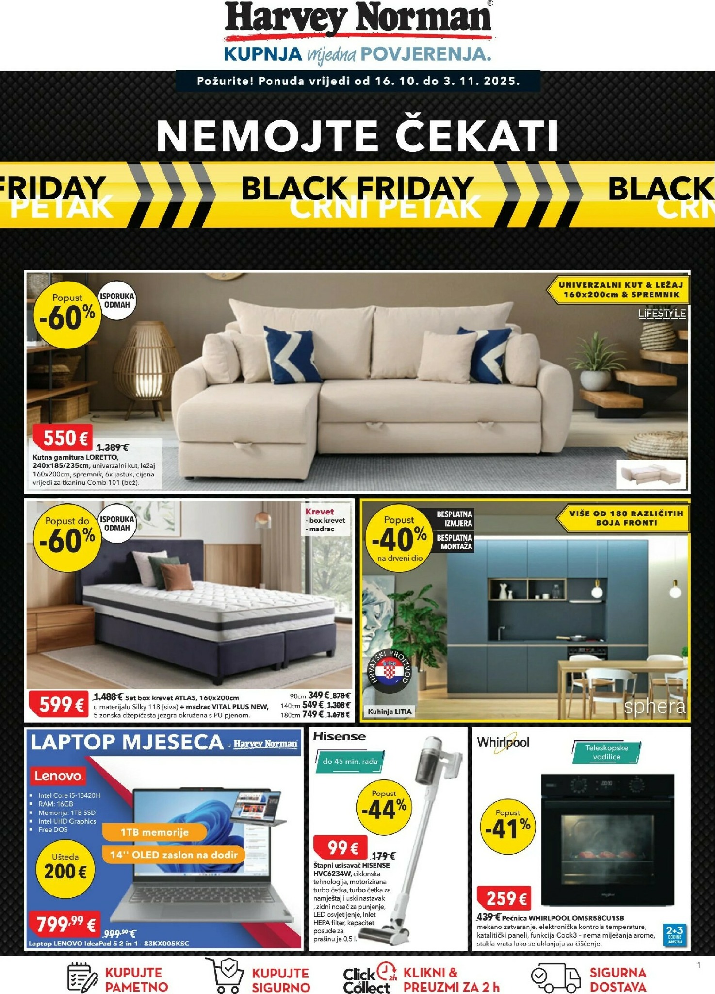 harvey-norman - Prelistajte katalog Harvey Norman, vrijedi od 16.10. do 03.11.