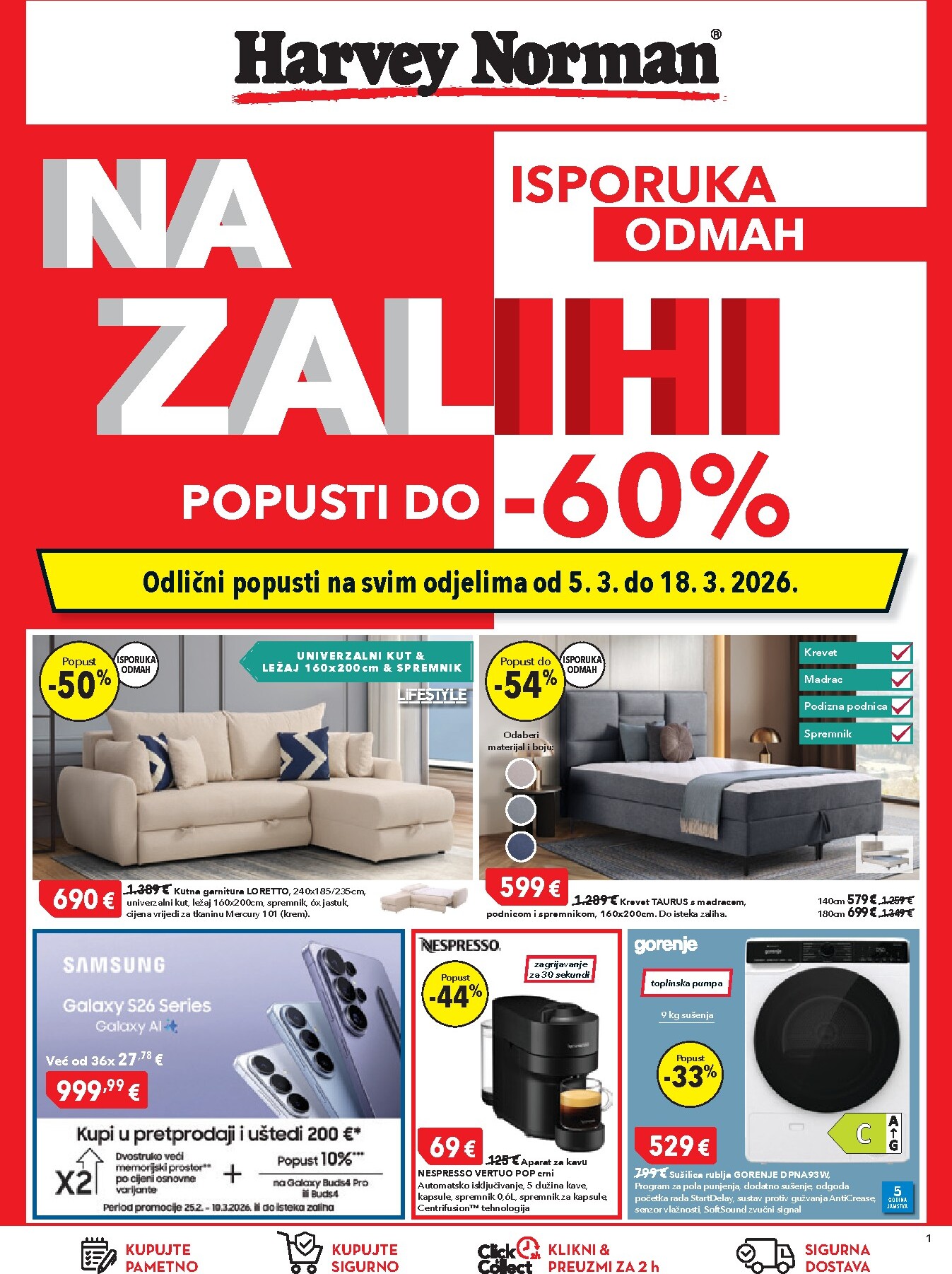 harvey-norman - Prelistajte katalog Harvey Norman, vrijedi od 05.03.2026 do 18.03.2026