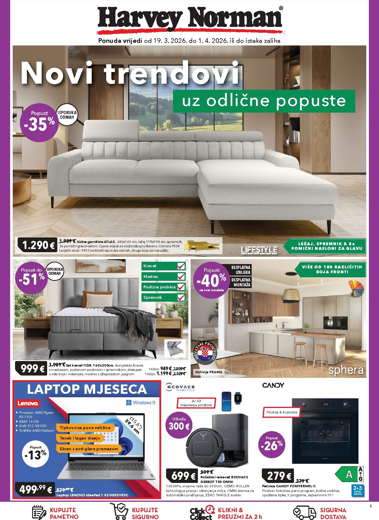 harvey-norman - Prelistajte katalog Harvey Norman, vrijedi od 19.03.2026 do 01.04.2026