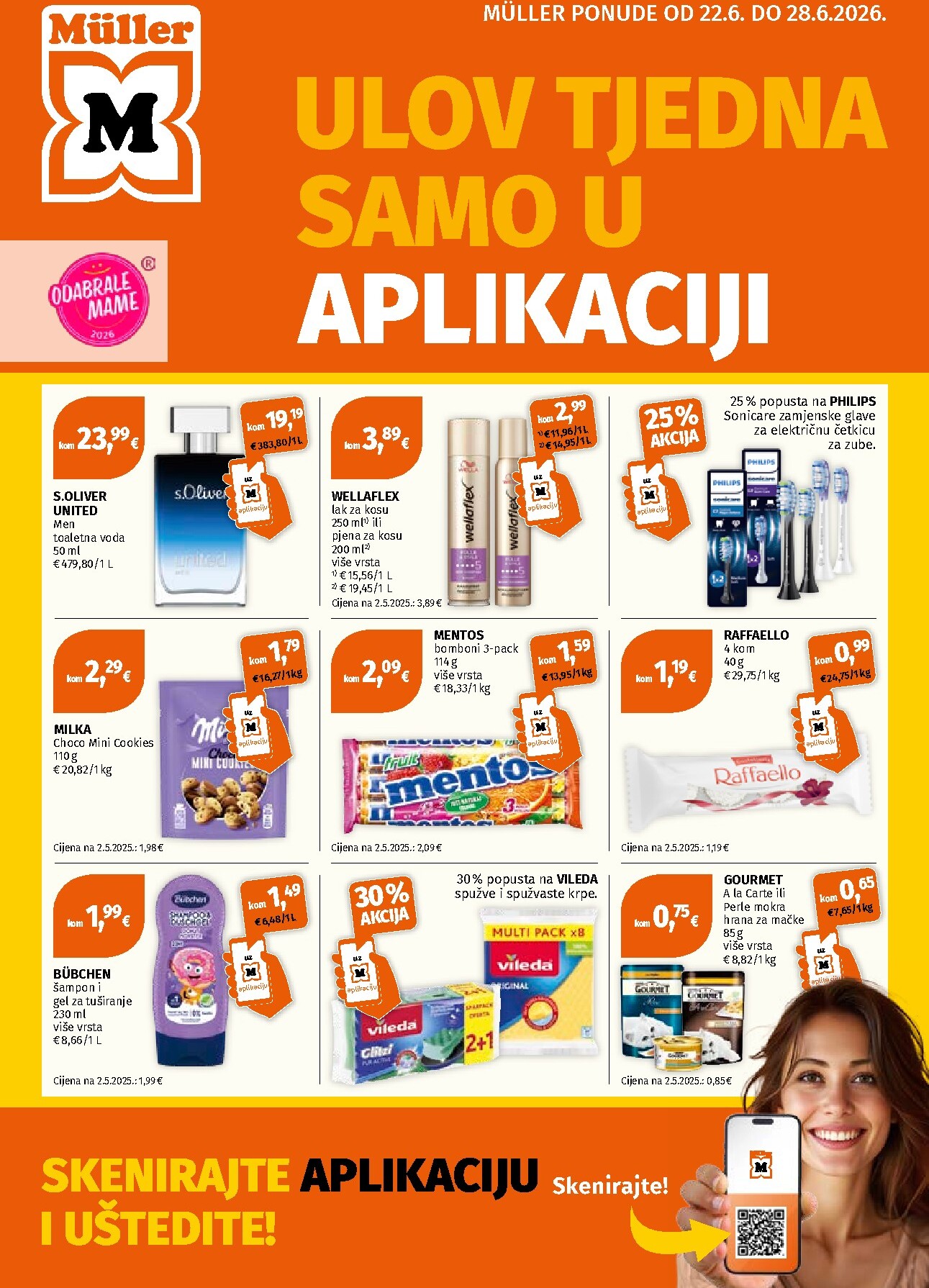 muller - Novi Müller katalog od ponedjeljka, 22.06.2026 do nedjelje, 28.06.2026