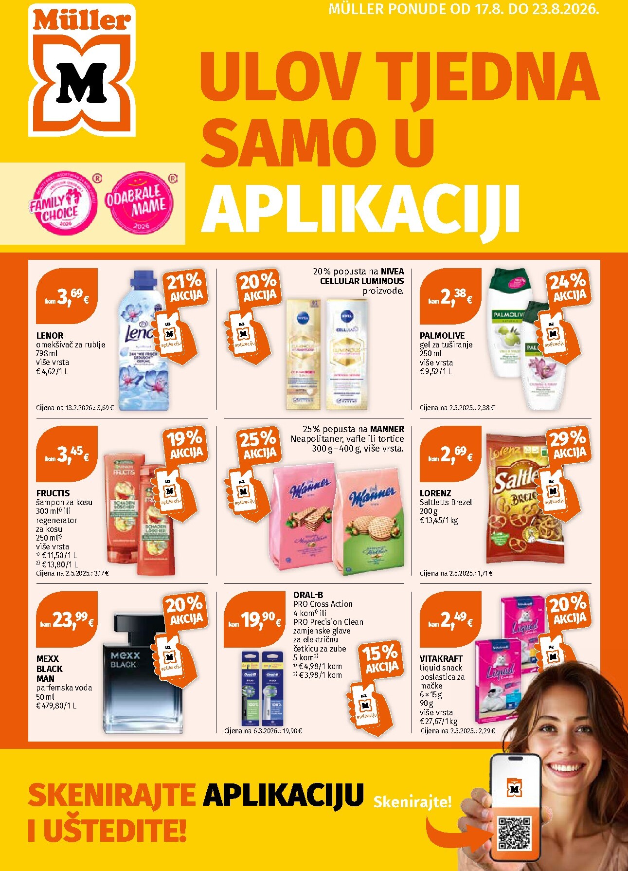 muller - Novi Müller katalog od ponedjeljka, 17.08.2026 do nedjelje, 23.08.2026