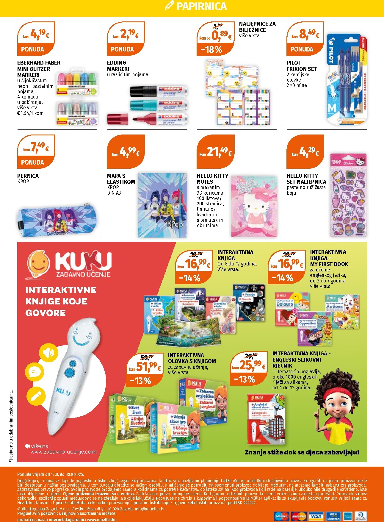 muller - Novi Müller - Spremni za školu katalog od ponedjeljka, 17.08.2026 do nedjelje, 30.08.2026 - page: 12