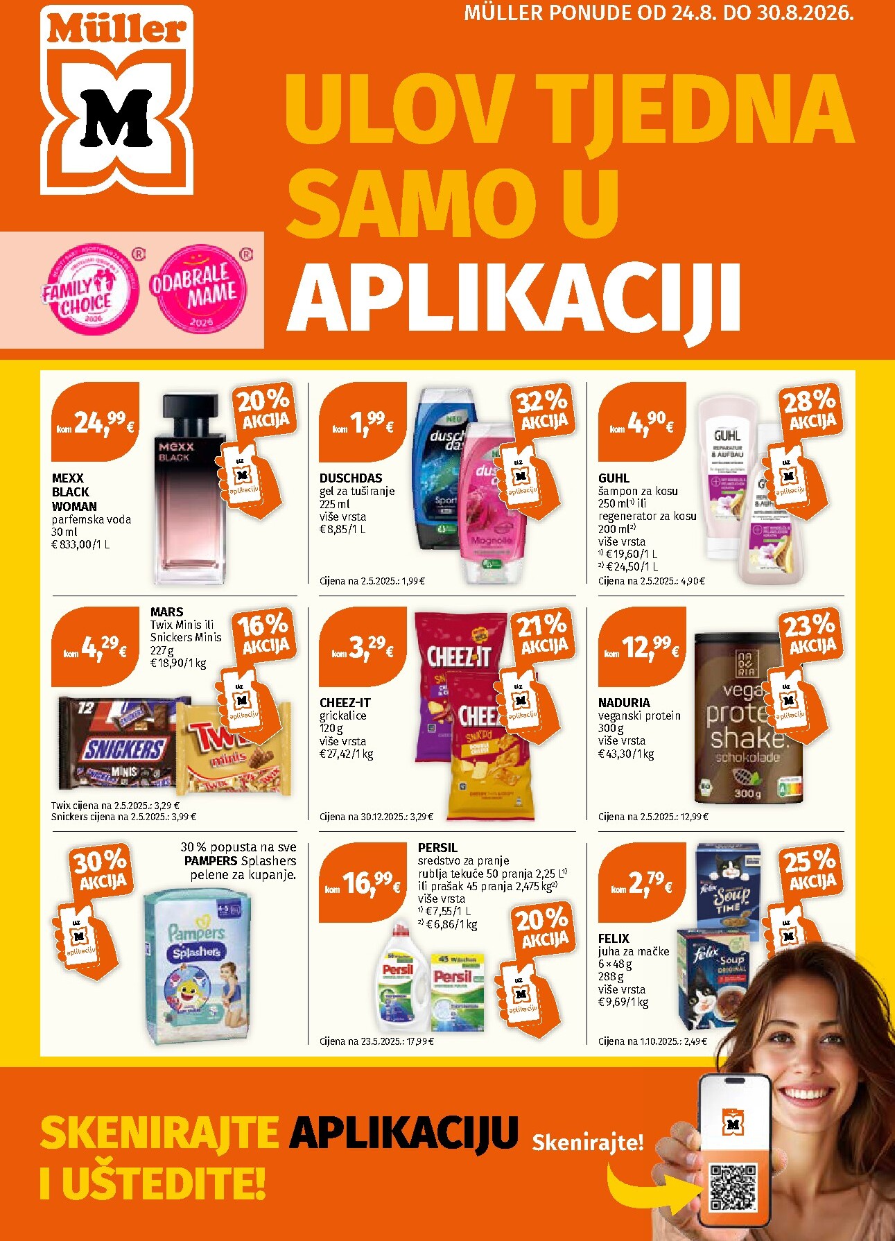 muller - Novi Müller katalog od ponedjeljka, 24.08.2026 do nedjelje, 30.08.2026
