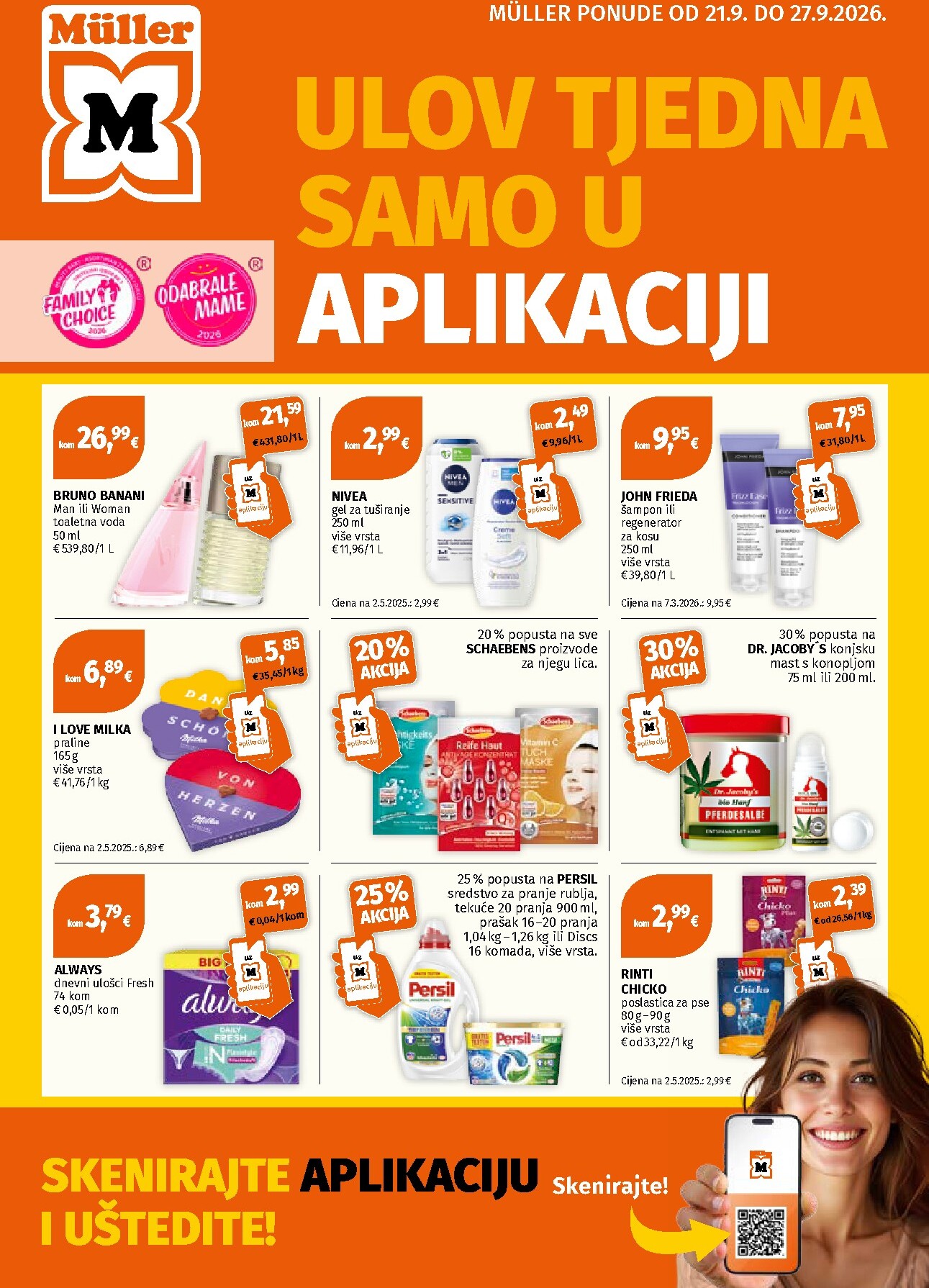 muller - Novi Müller katalog od ponedjeljka, 21.09.2026 do nedjelje, 27.09.2026