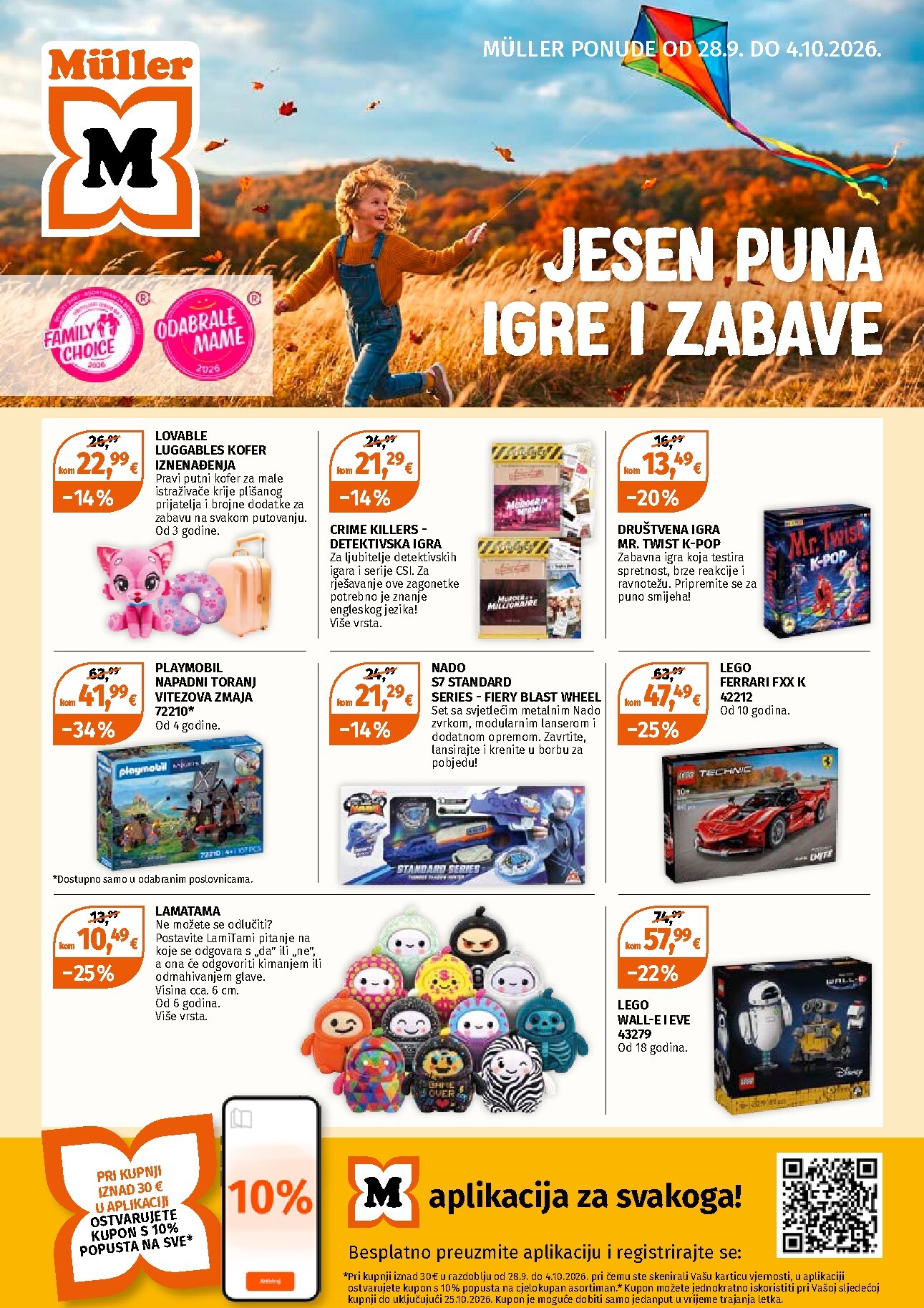 muller - Novi Müller - Ponuda igračaka katalog od ponedjeljka, 28.09.2026 do nedjelje, 04.10.2026