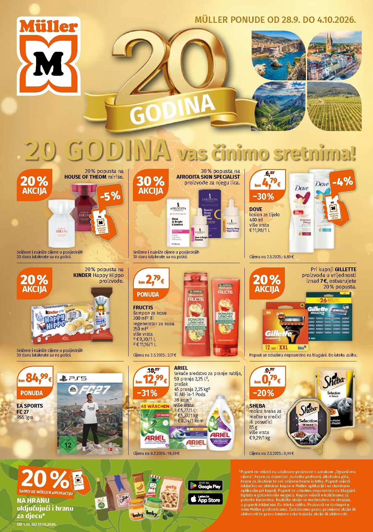 muller - Novi Müller katalog od ponedjeljka, 28.09.2026 do nedjelje, 04.10.2026