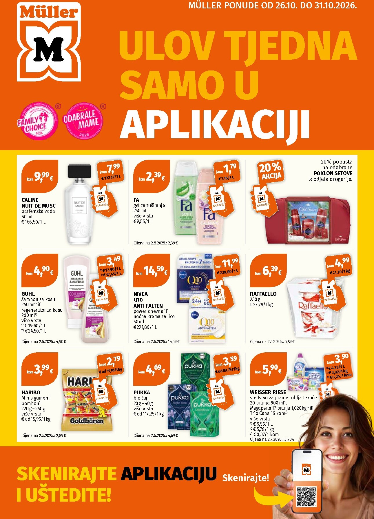 muller - Novi Müller katalog od ponedjeljka, 26.10.2026 do subote, 31.10.2026 - page: 1