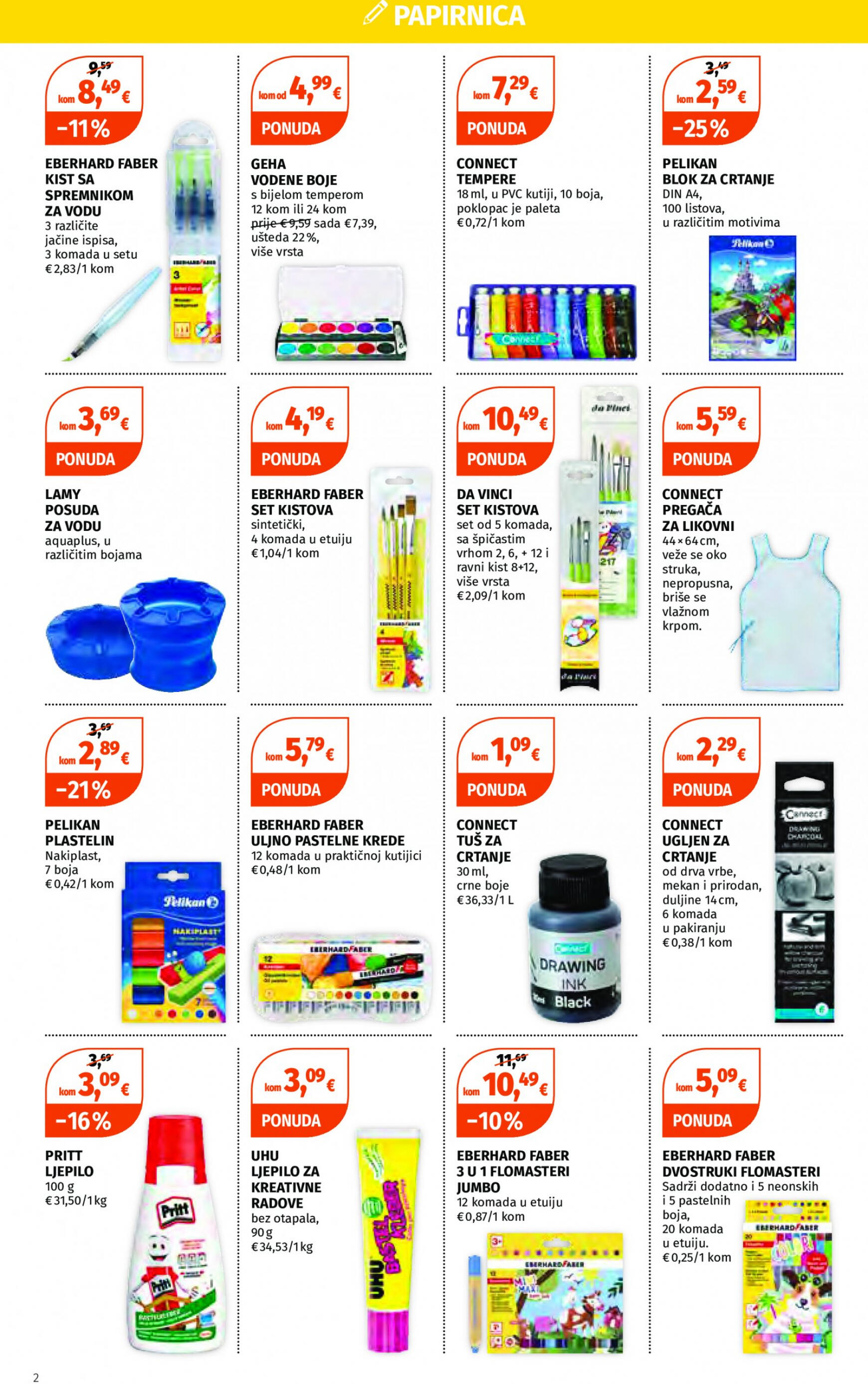 muller - Novi katalog Müller - Ponuda odjela papirnice 05.08. - 11.08. - page: 2