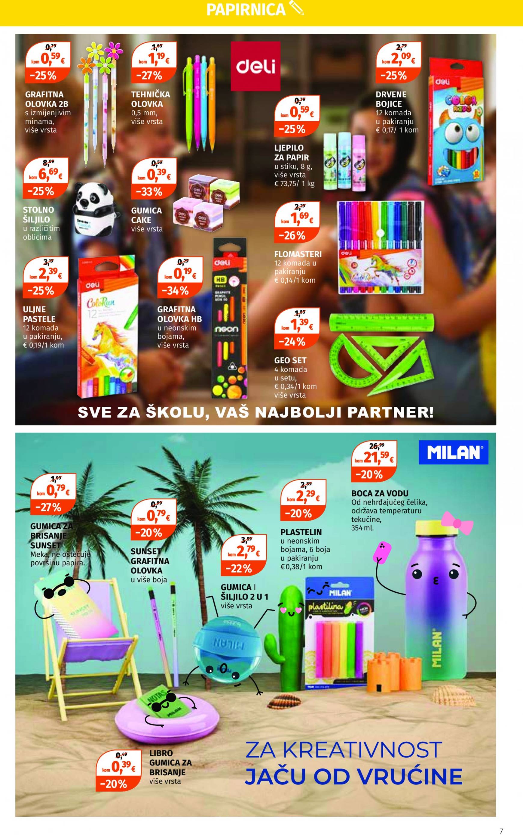 muller - Novi katalog Müller - Ponuda odjela papirnice 19.08. - 25.08. - page: 7