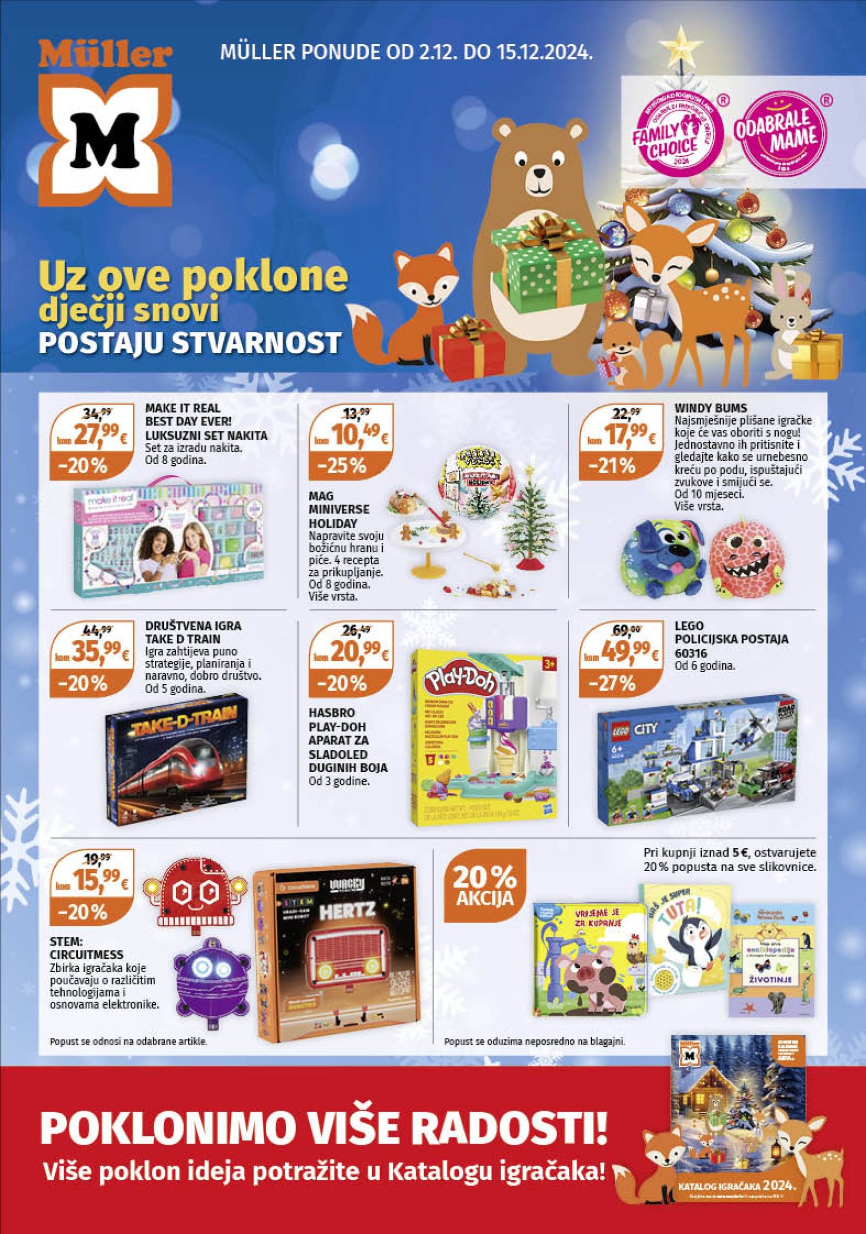 muller - Müller - Ponuda igračaka katalog vrijedi od 02.12. do 15.12.