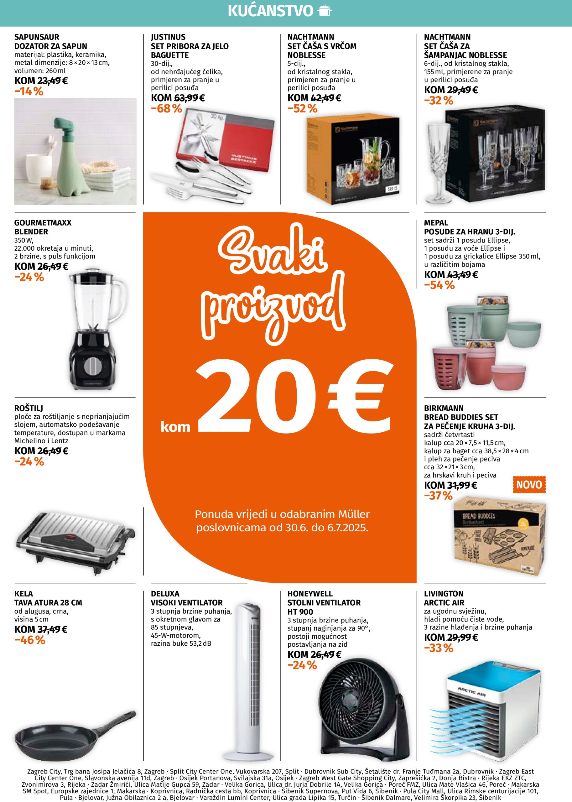 muller - Prelistajte katalog Müller - Ponuda odjela kućanstva, vrijedi od 30.06. do 06.07. - page: 4