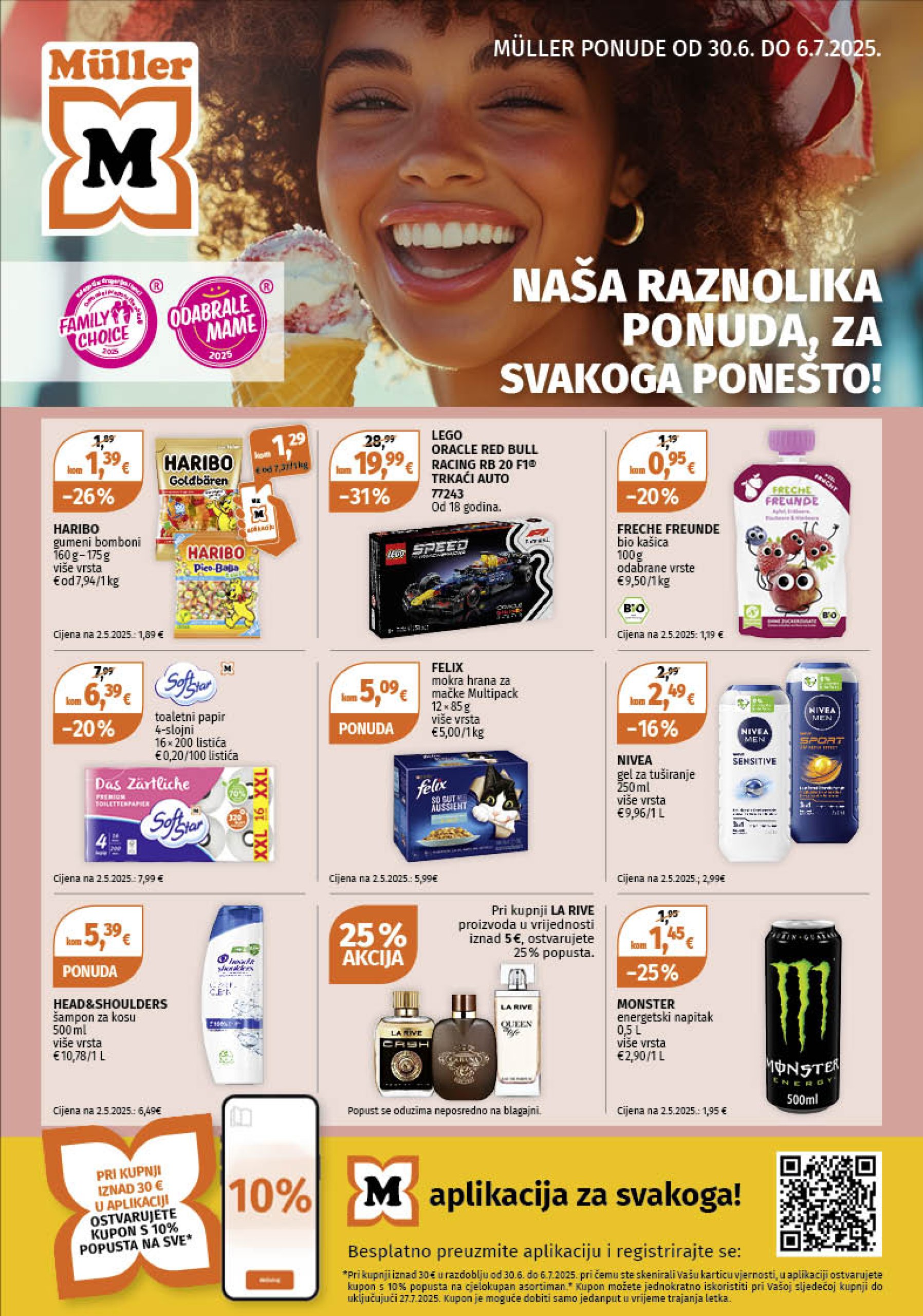 muller - Prelistajte katalog Müller, vrijedi od 30.06. do 06.07.