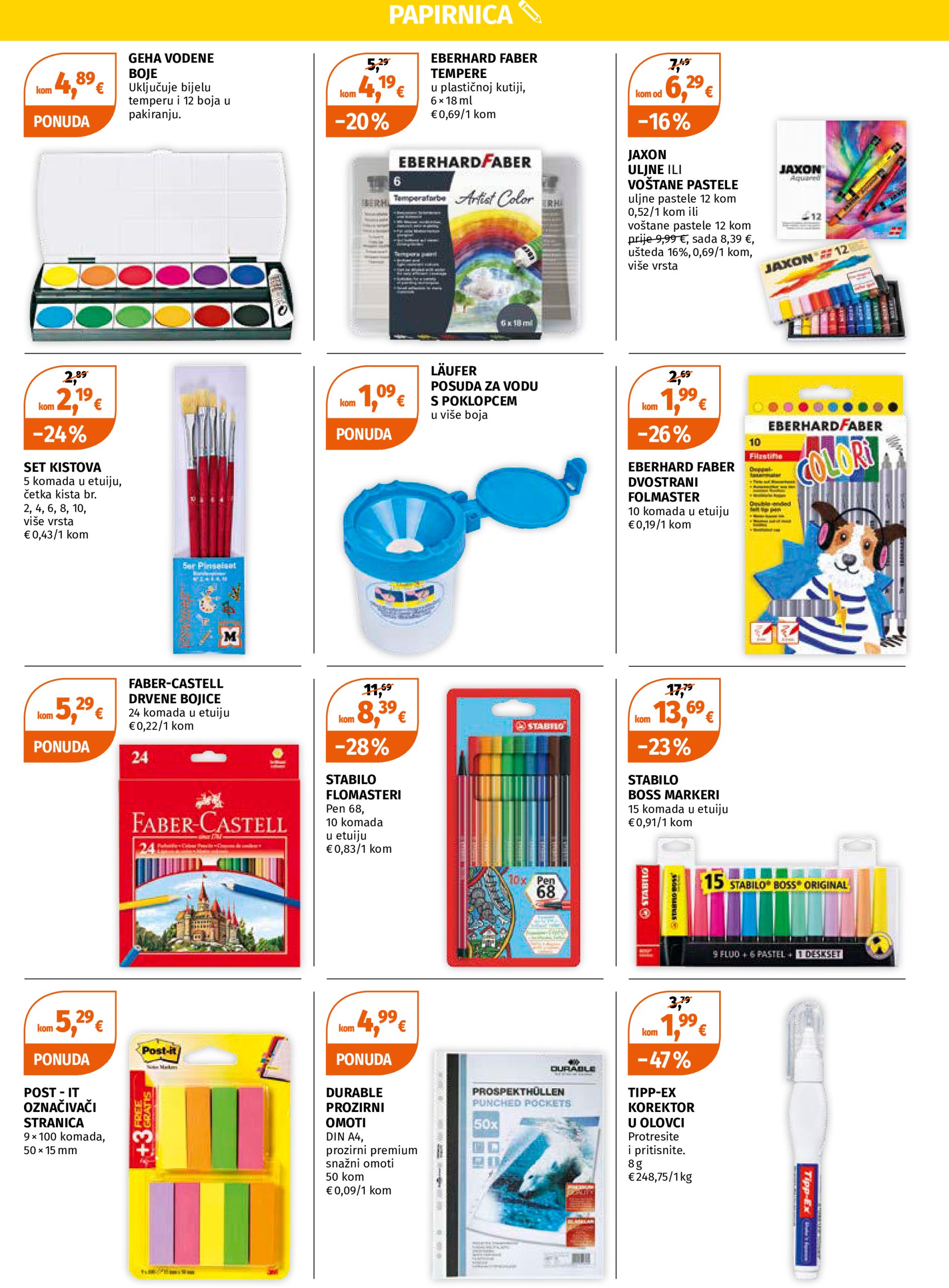 muller - Prelistajte katalog Müller - Ponuda odjela papirnice, vrijedi od 30.06. do 06.07. - page: 3