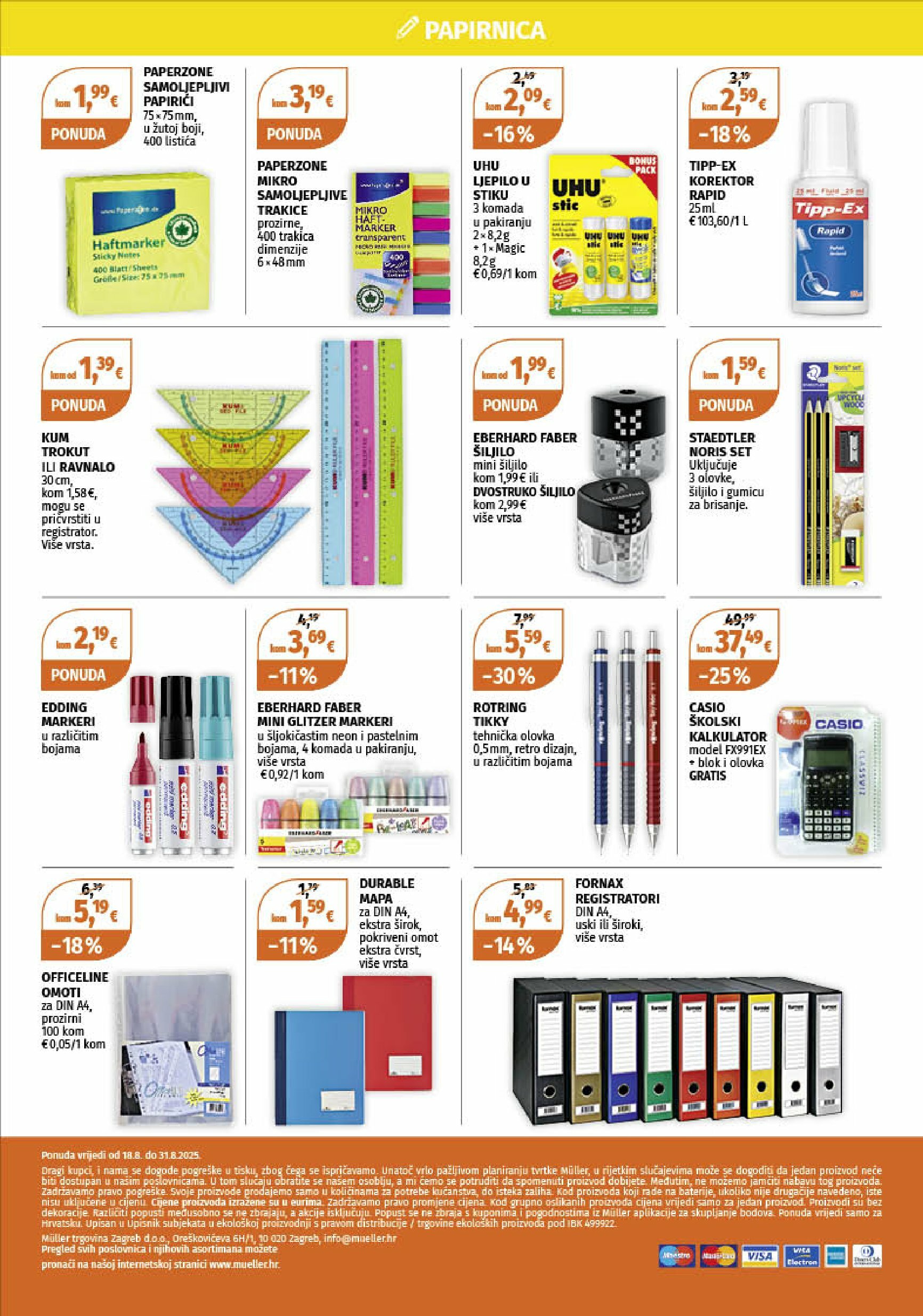 muller - Prelistajte katalog Müller, vrijedi od 18.08. do 31.08. - page: 12