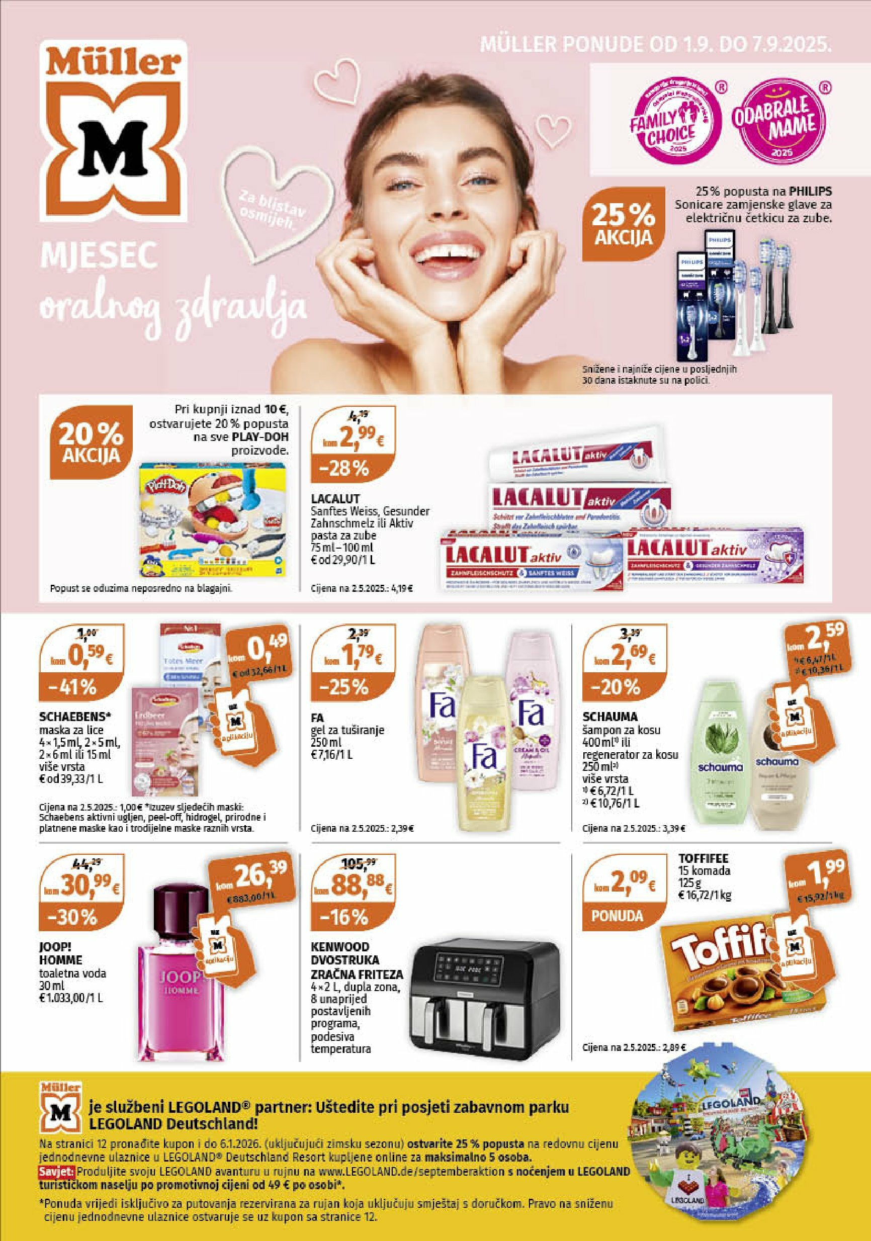 muller - Prelistajte katalog Müller - Štediti je zabavno, vrijedi od 01.09. do 07.09.
