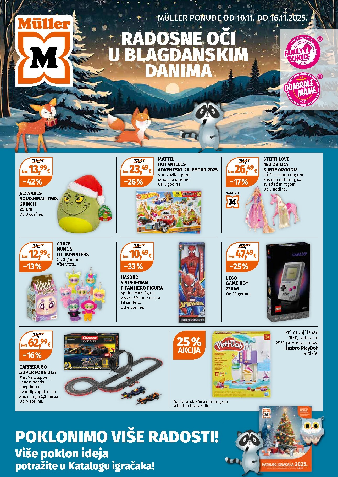 muller - Prelistajte katalog Müller - Ponuda igračaka, vrijedi od 10.11. do 16.11.
