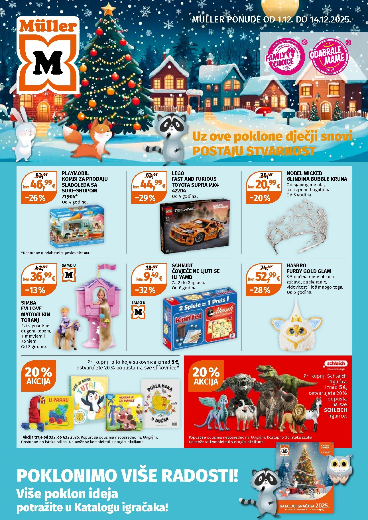 muller - Prelistajte katalog Müller - Ponuda igračaka, vrijedi od 01.12. do 14.12. - page: 1