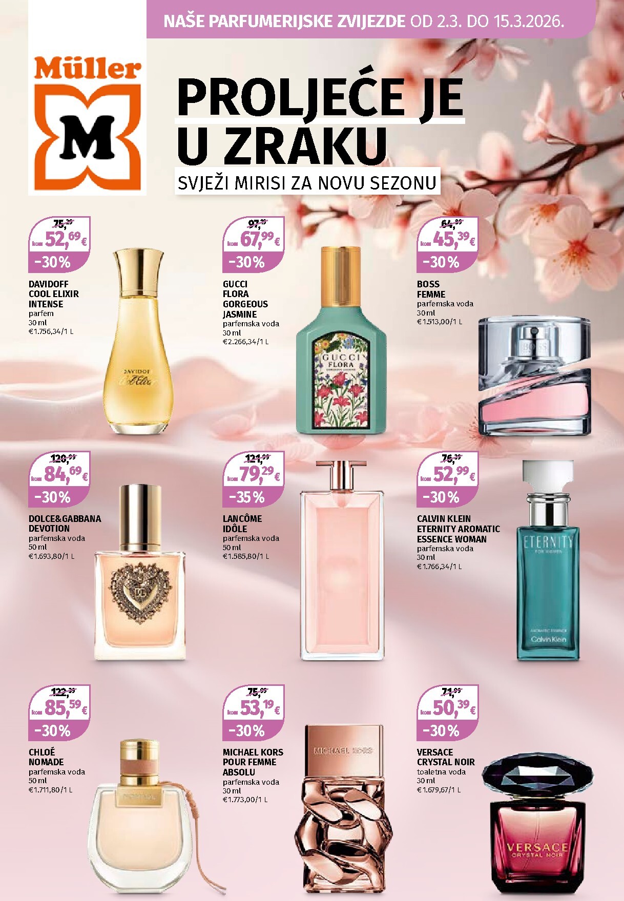 muller - Prelistajte katalog Müller - Parfumerijske zvijezde, vrijedi od 02.03.2026 do 15.03.2026 - page: 1