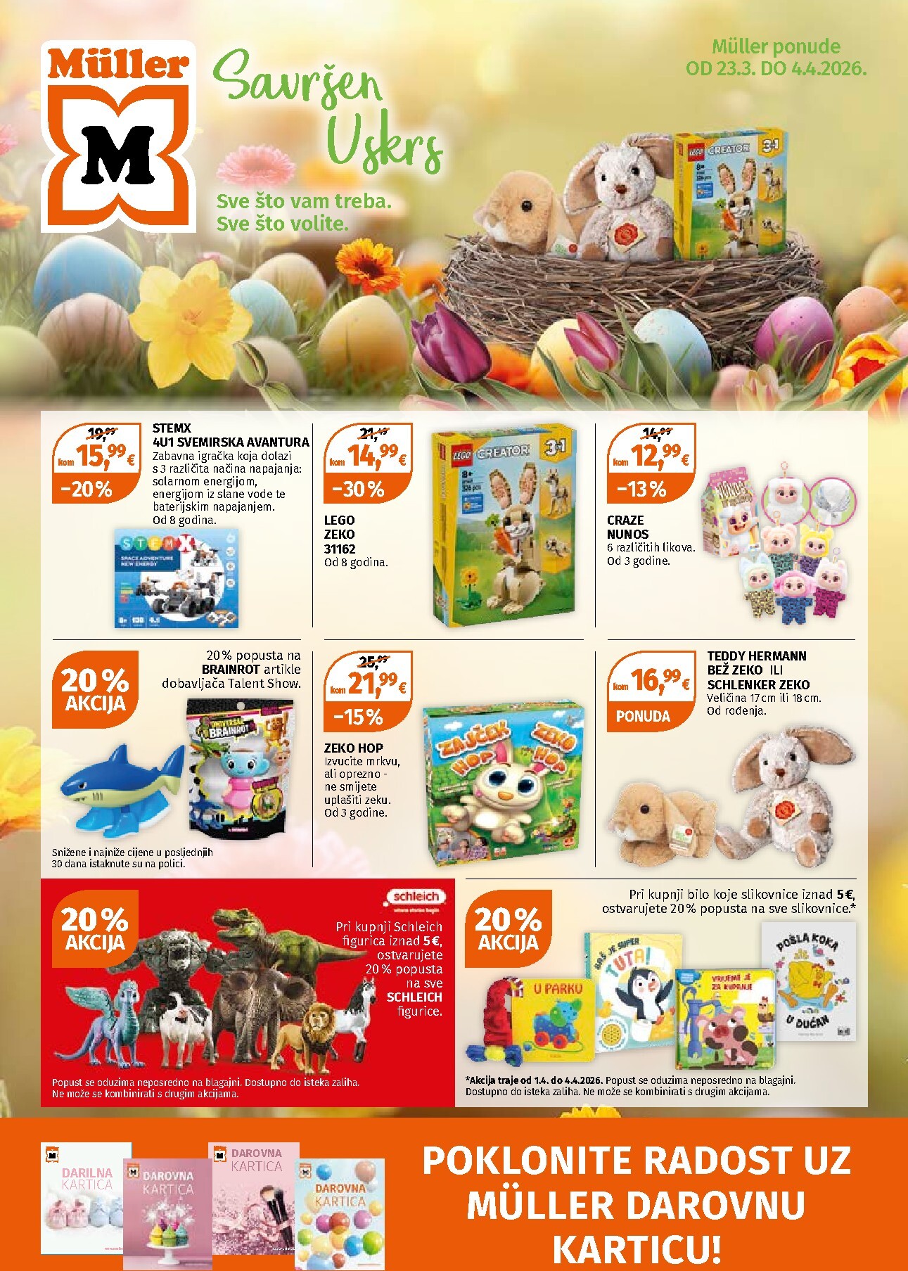 muller - Prelistajte katalog Müller - Ponuda igračaka, vrijedi od 23.03.2026 do 04.04.2026