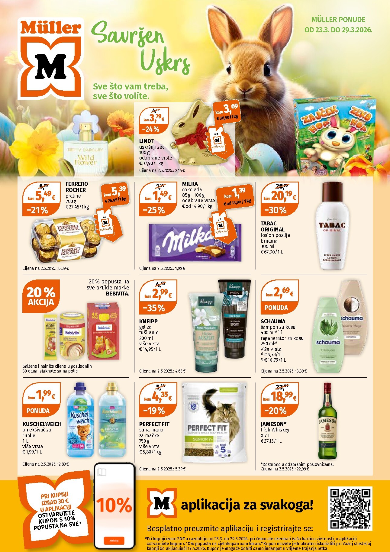 muller - Prelistajte katalog Müller - Štediti je zabavno, vrijedi od 23.03.2026 do 29.03.2026